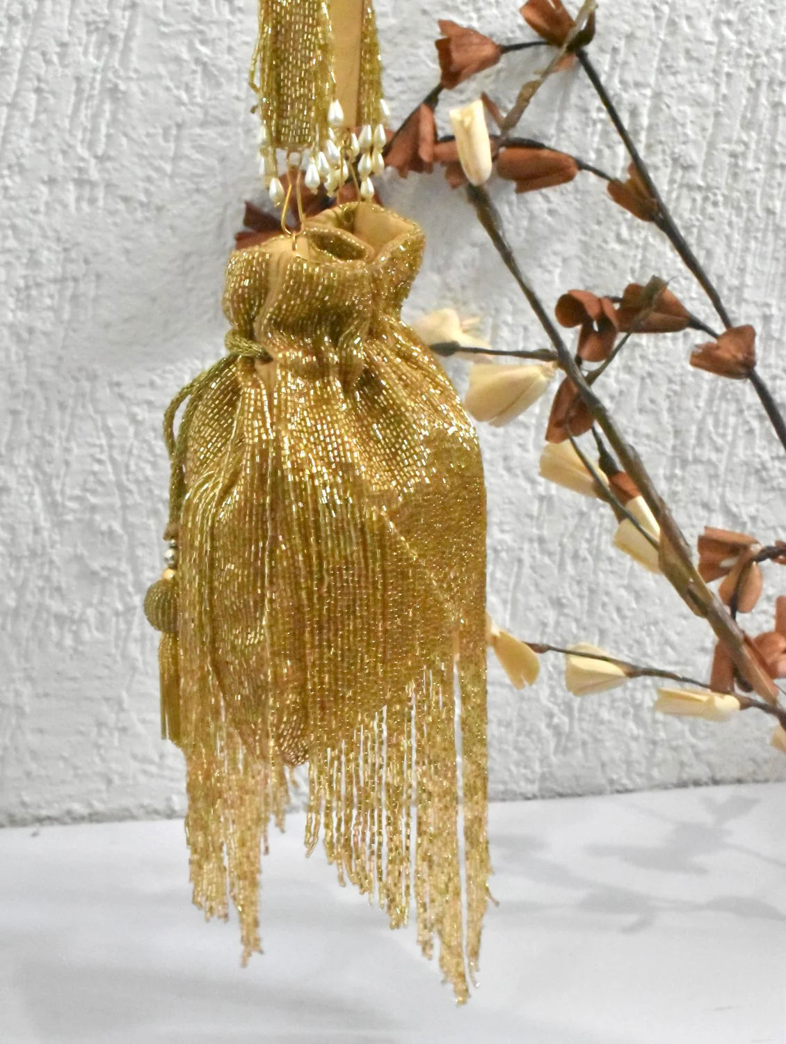 Gold Potli Bag