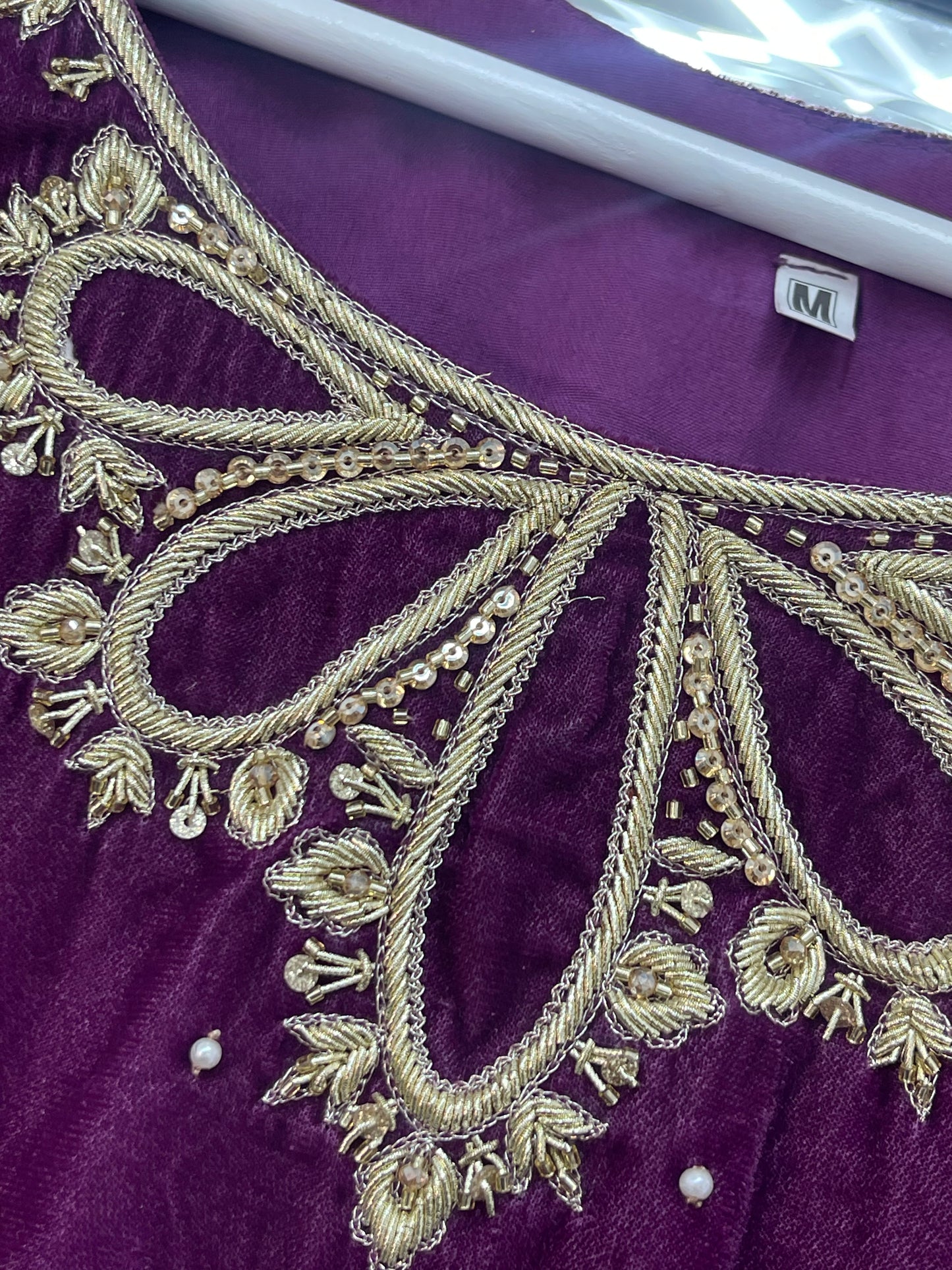 Fruity Plum - Velvet Pret - with crushed sharara