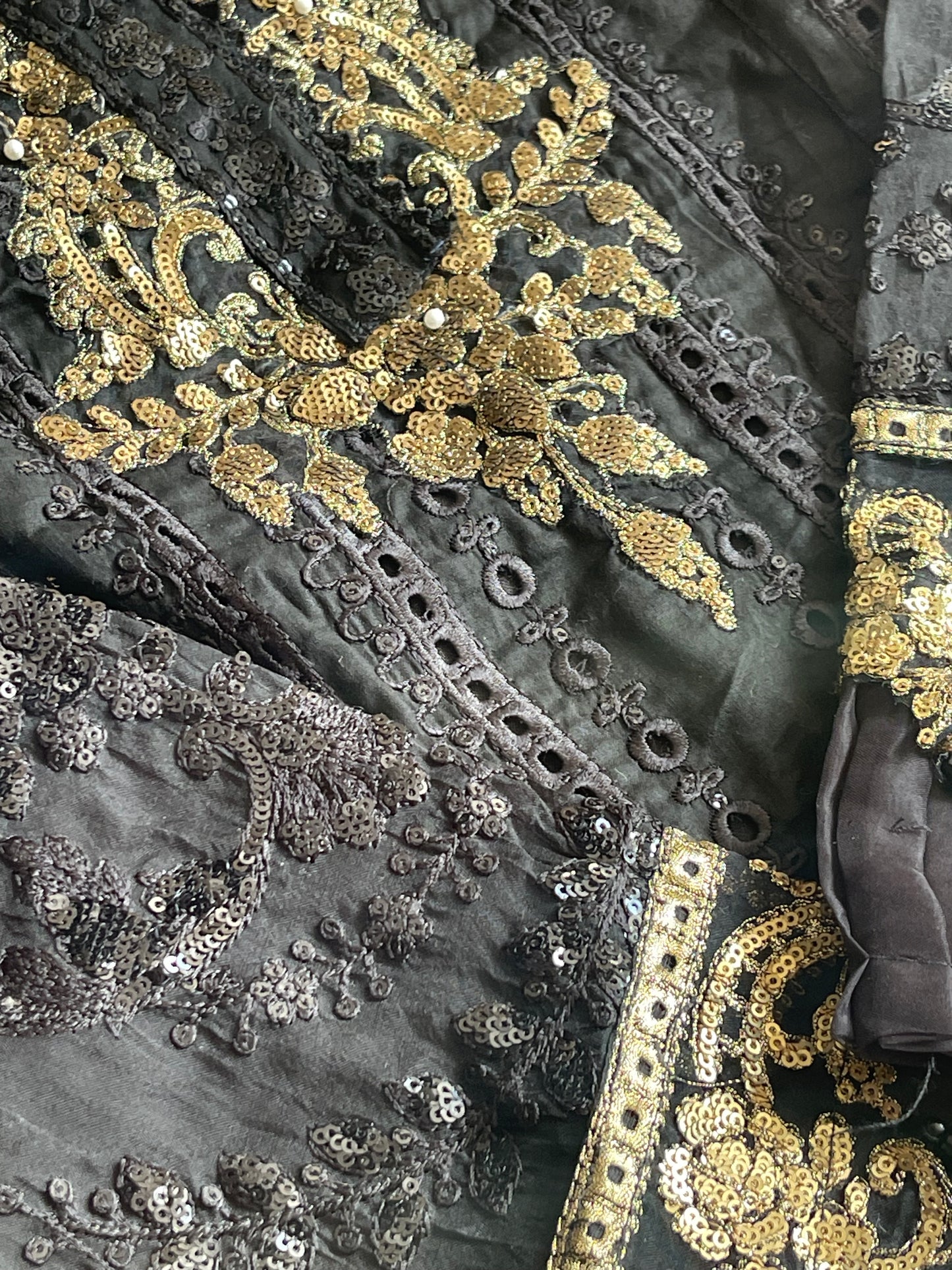 Maria B Inspired - Black - Luxury Lawn