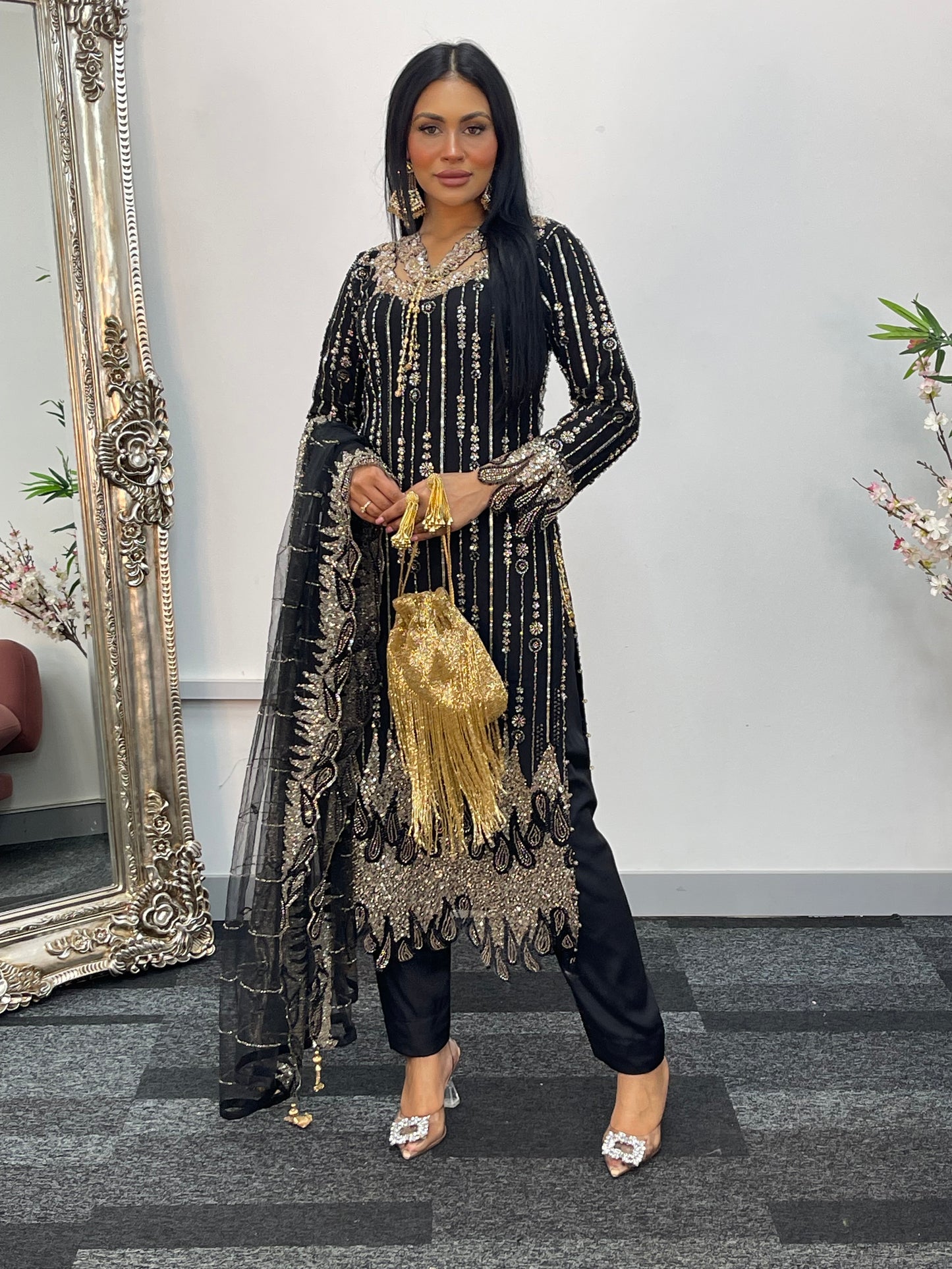 Payal - Cutdana Net - Black - A