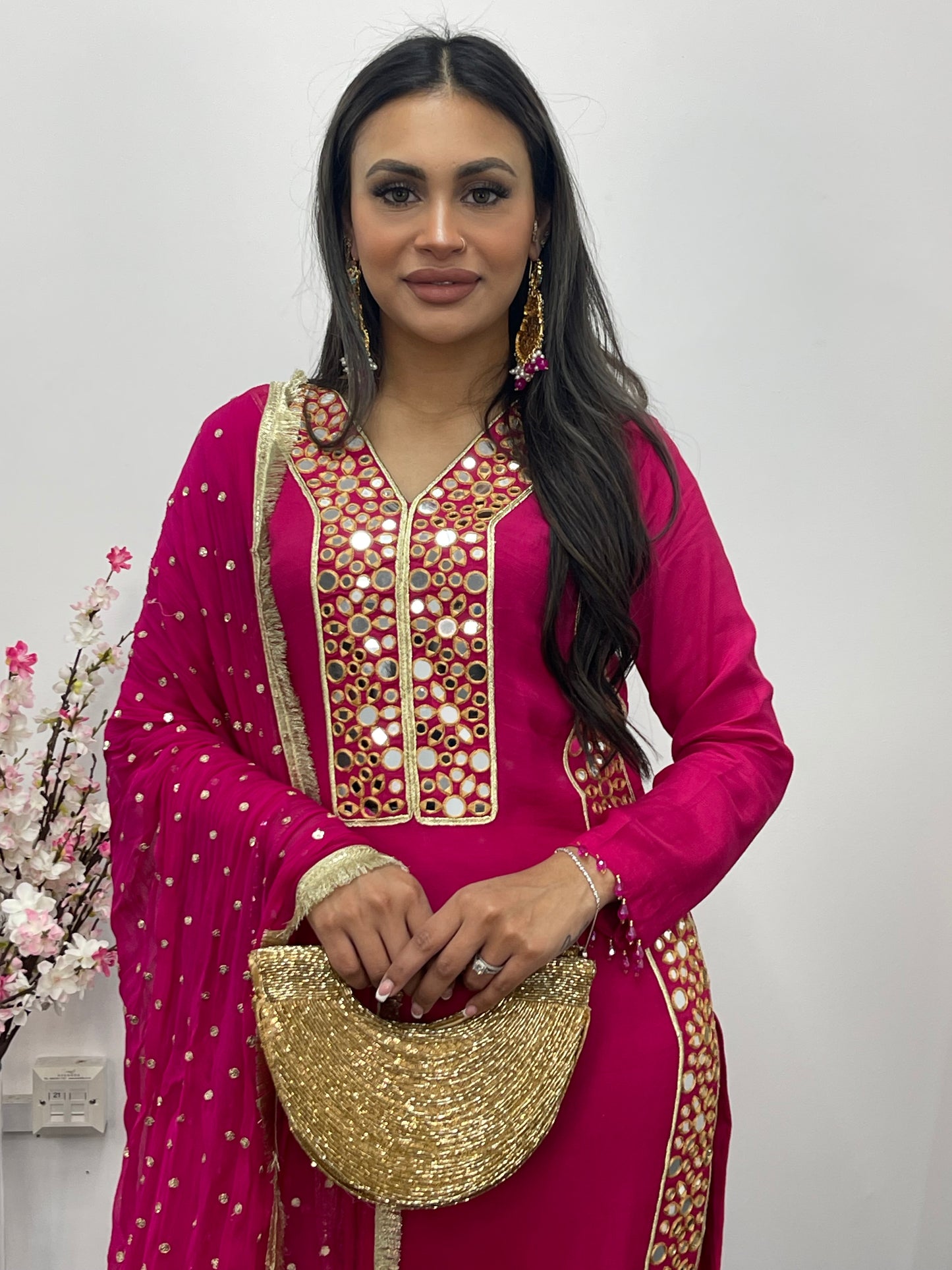 Jhilmil - Mirror Hot Pink