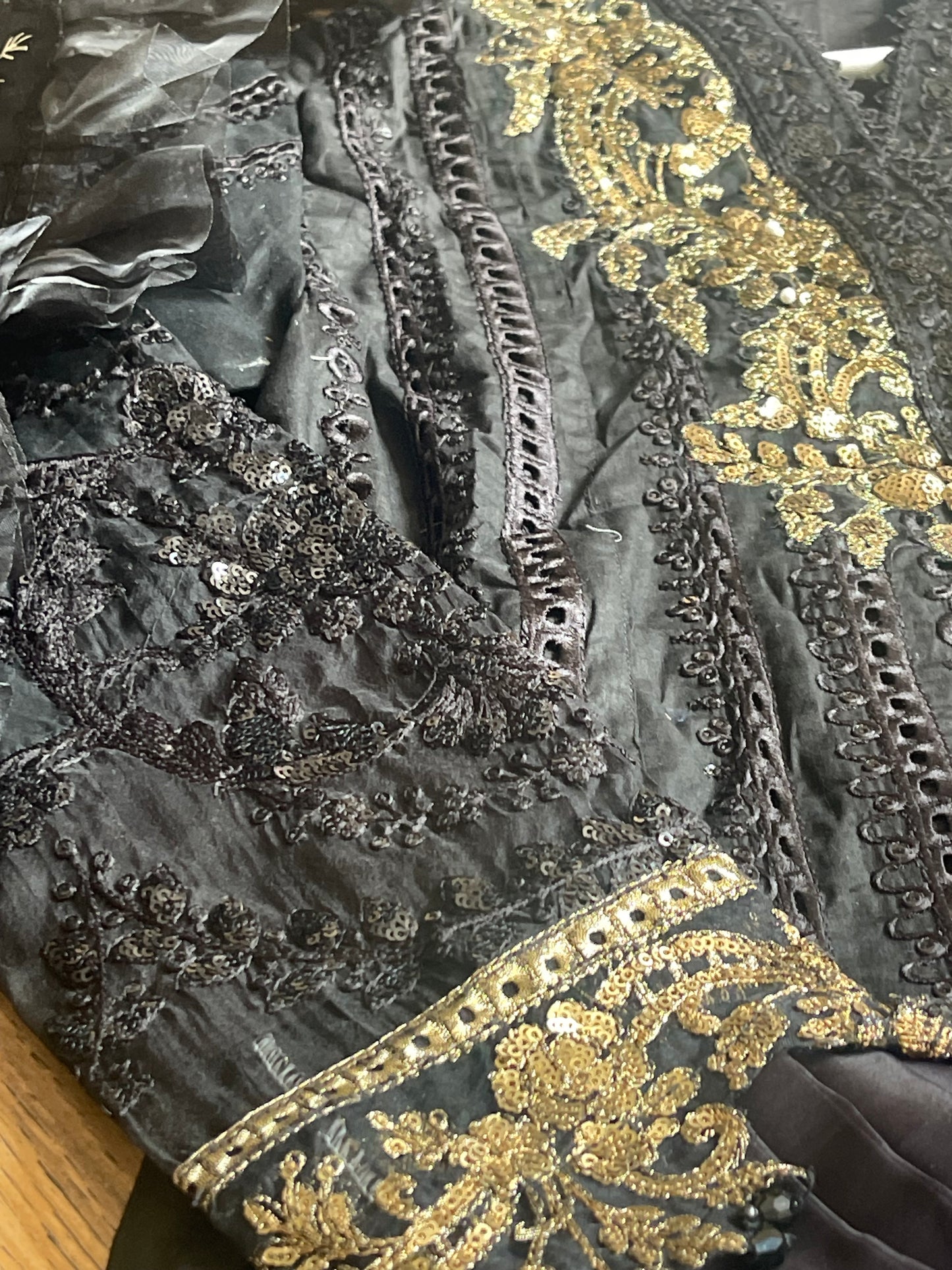 Maria B Inspired - Black - Luxury Lawn
