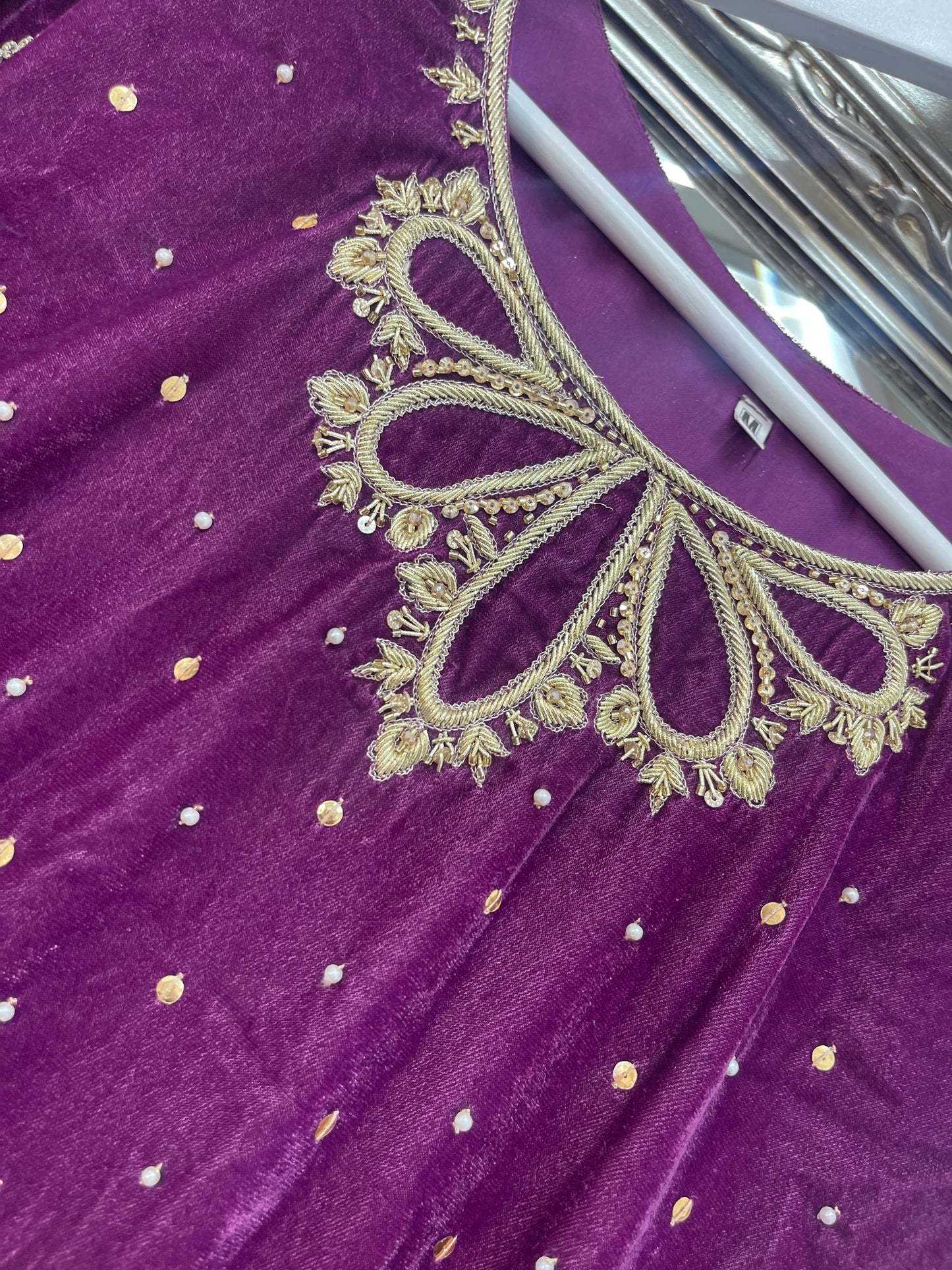 Fruity Plum - Velvet Pret - with crushed sharara