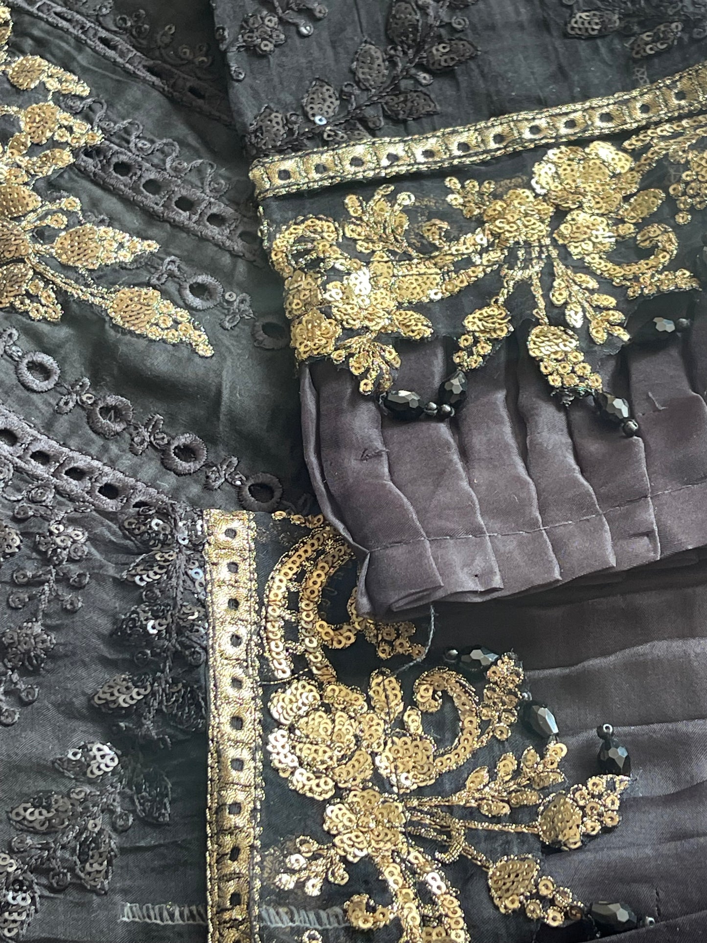 Maria B Inspired - Black - Luxury Lawn