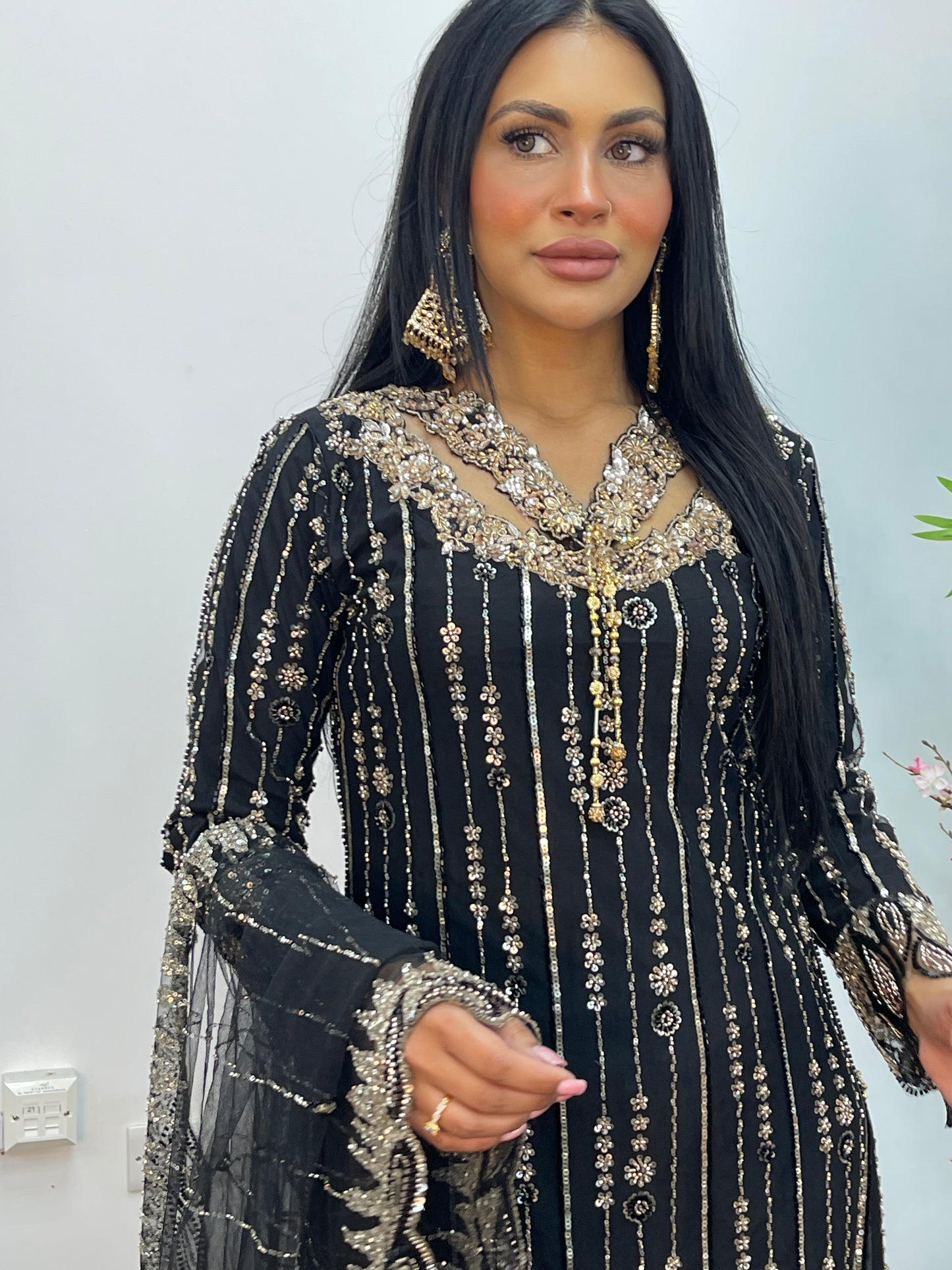 Payal - Cutdana Net - Black - A