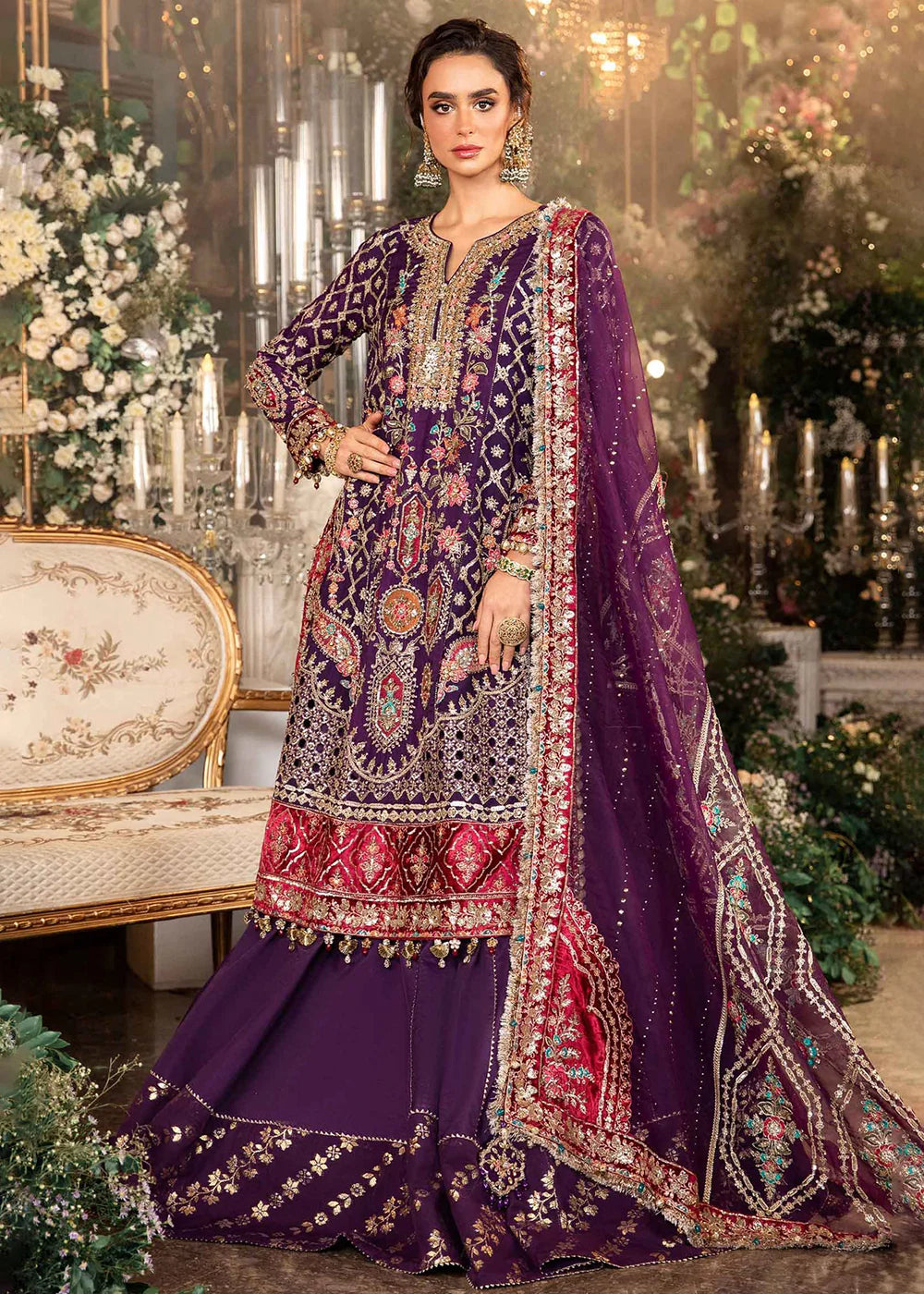 Shagun - Maria B Inspired - Purple - G