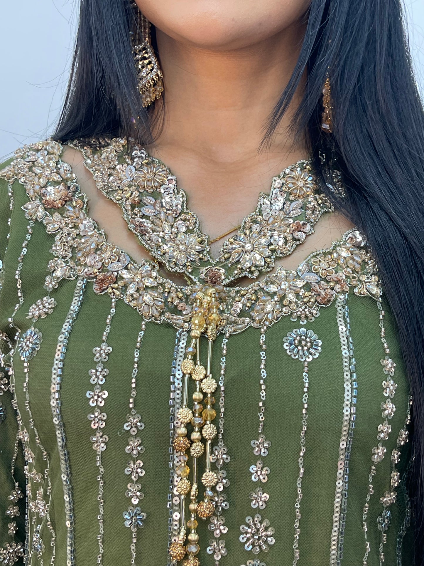 Payal - Cutdana Net - green - B