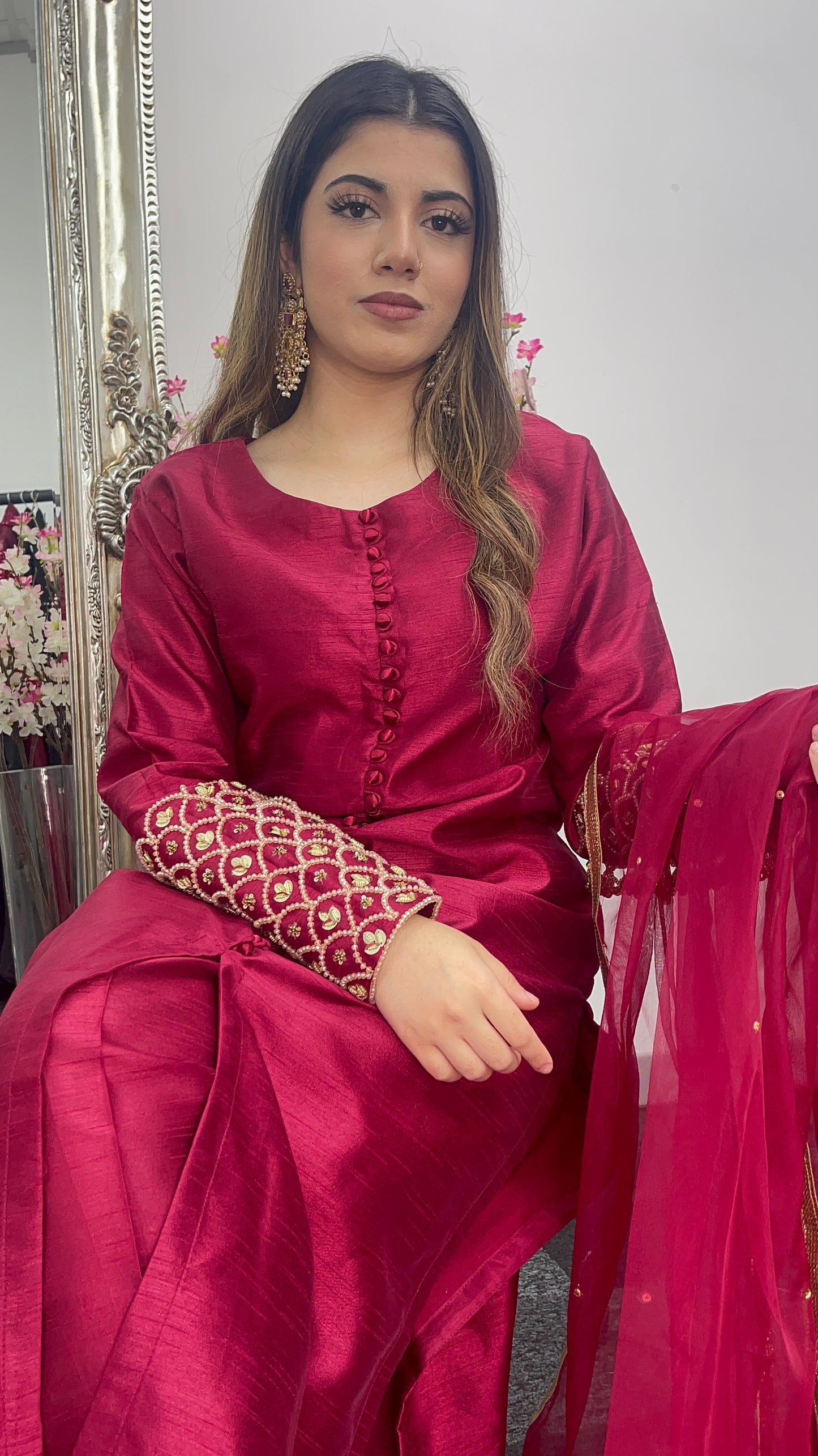 Laal Jora - Red Outfit - S