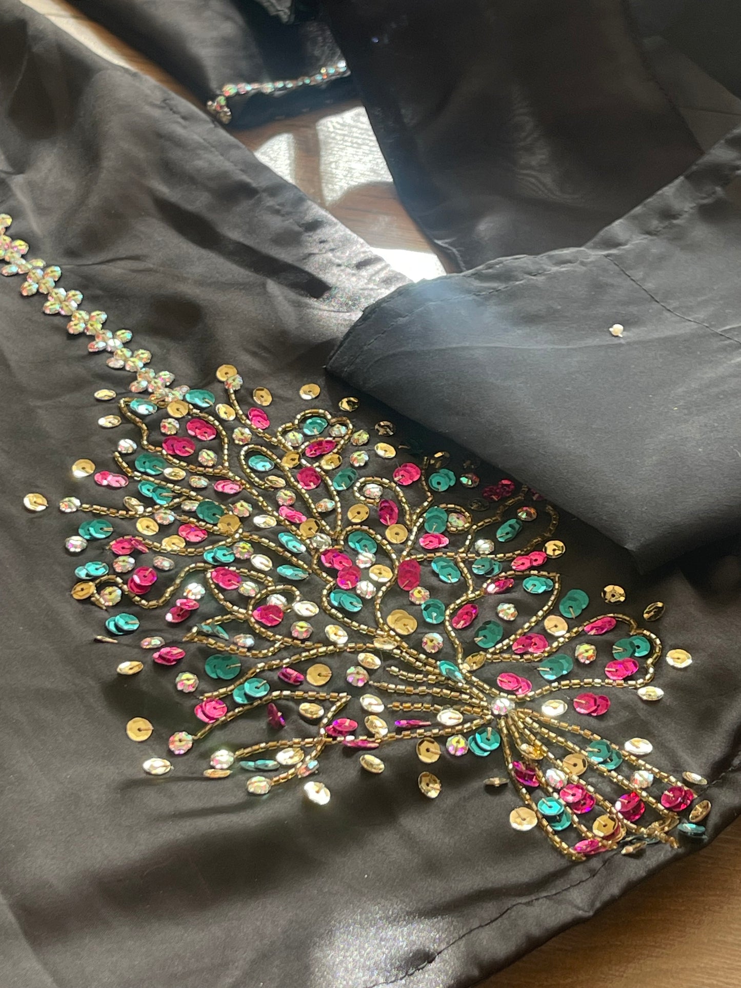 Morni - Farshi shalwar - Coffee - Black - Farshe -