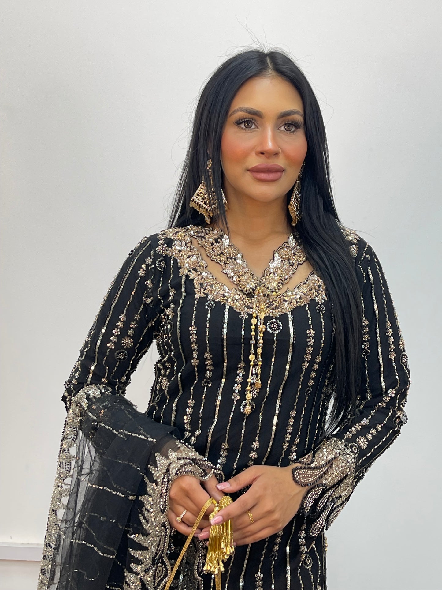 Payal - Cutdana Net - Black - A