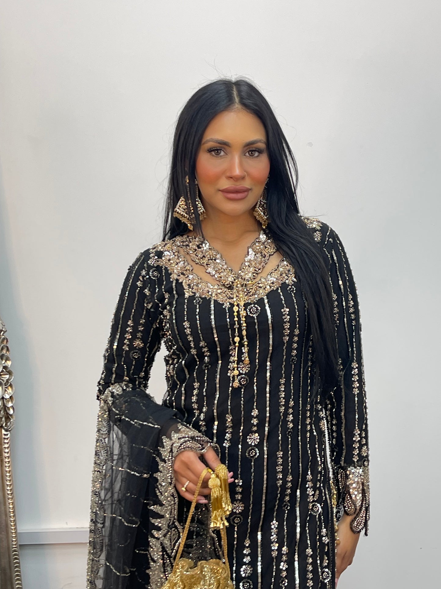 Payal - Cutdana Net - Black - A