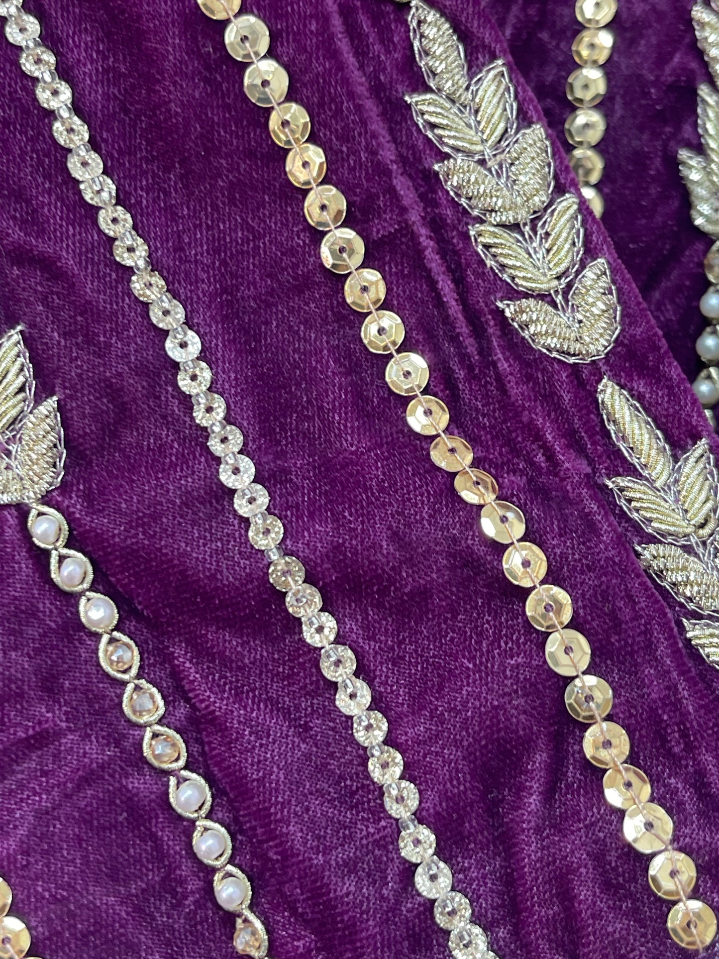 Fruity Plum - Velvet Pret - with crushed sharara