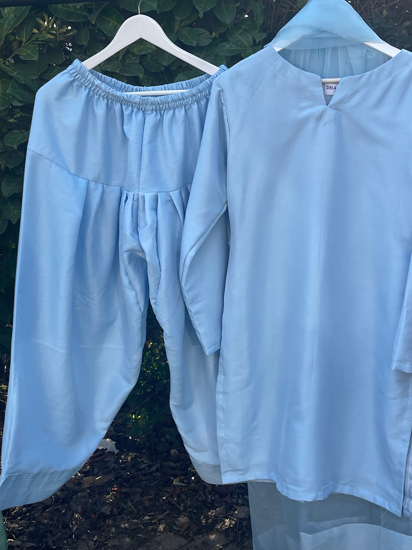 Saba - Farshi Shalwar - blue