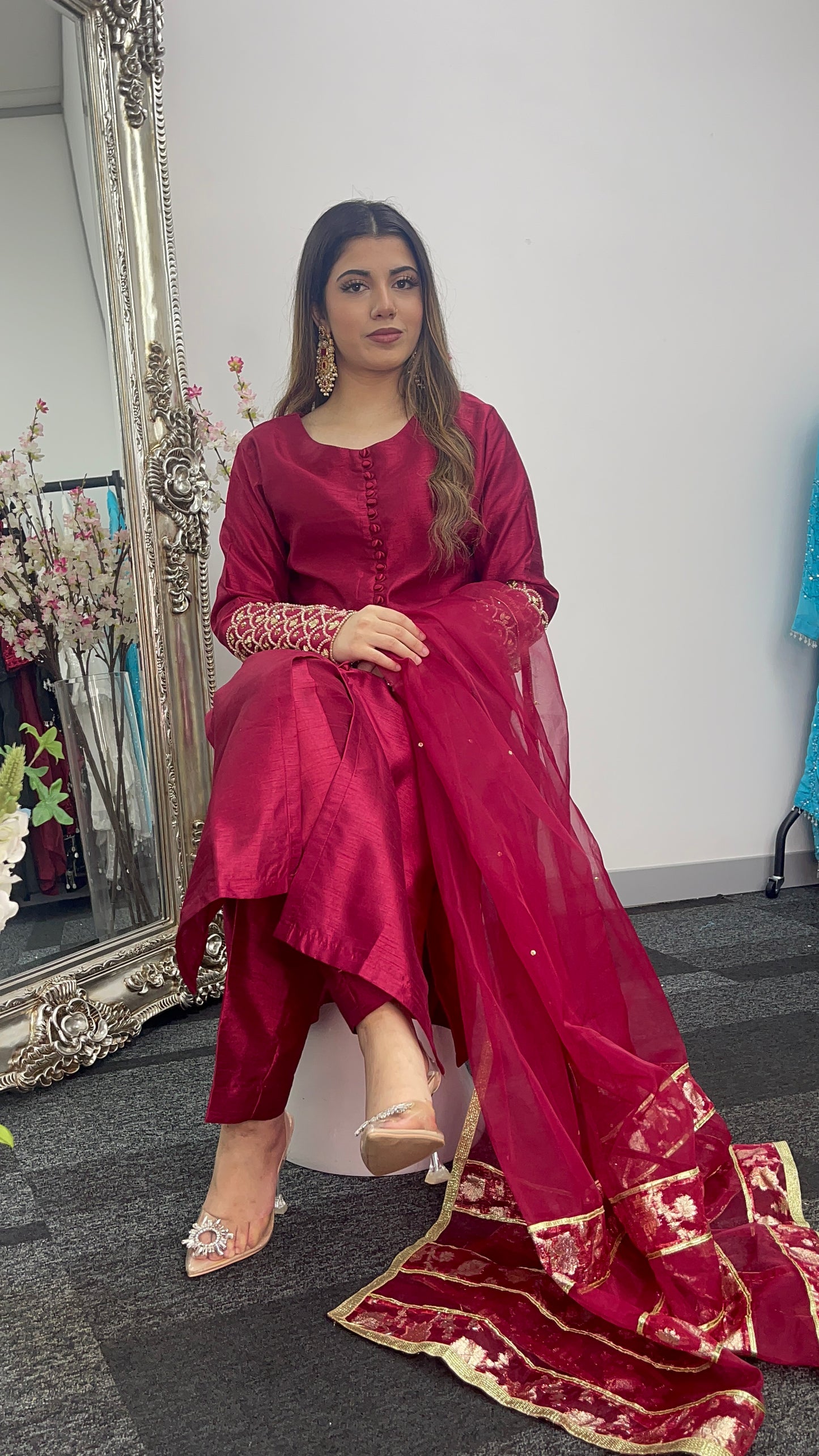 Laal Jora - Red Outfit - S