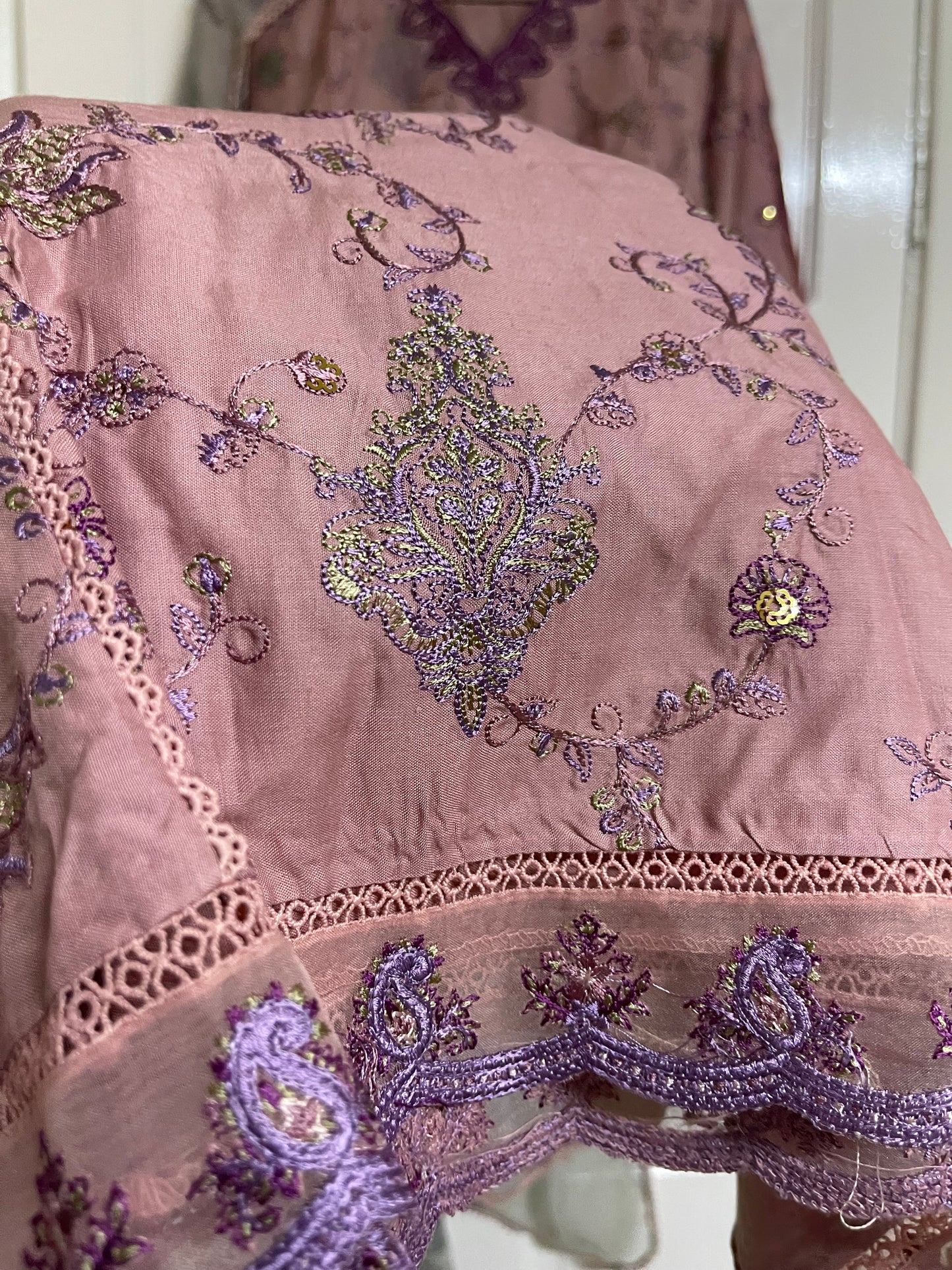 Ethnic Inspired - Linen - Winter Collection - Pink