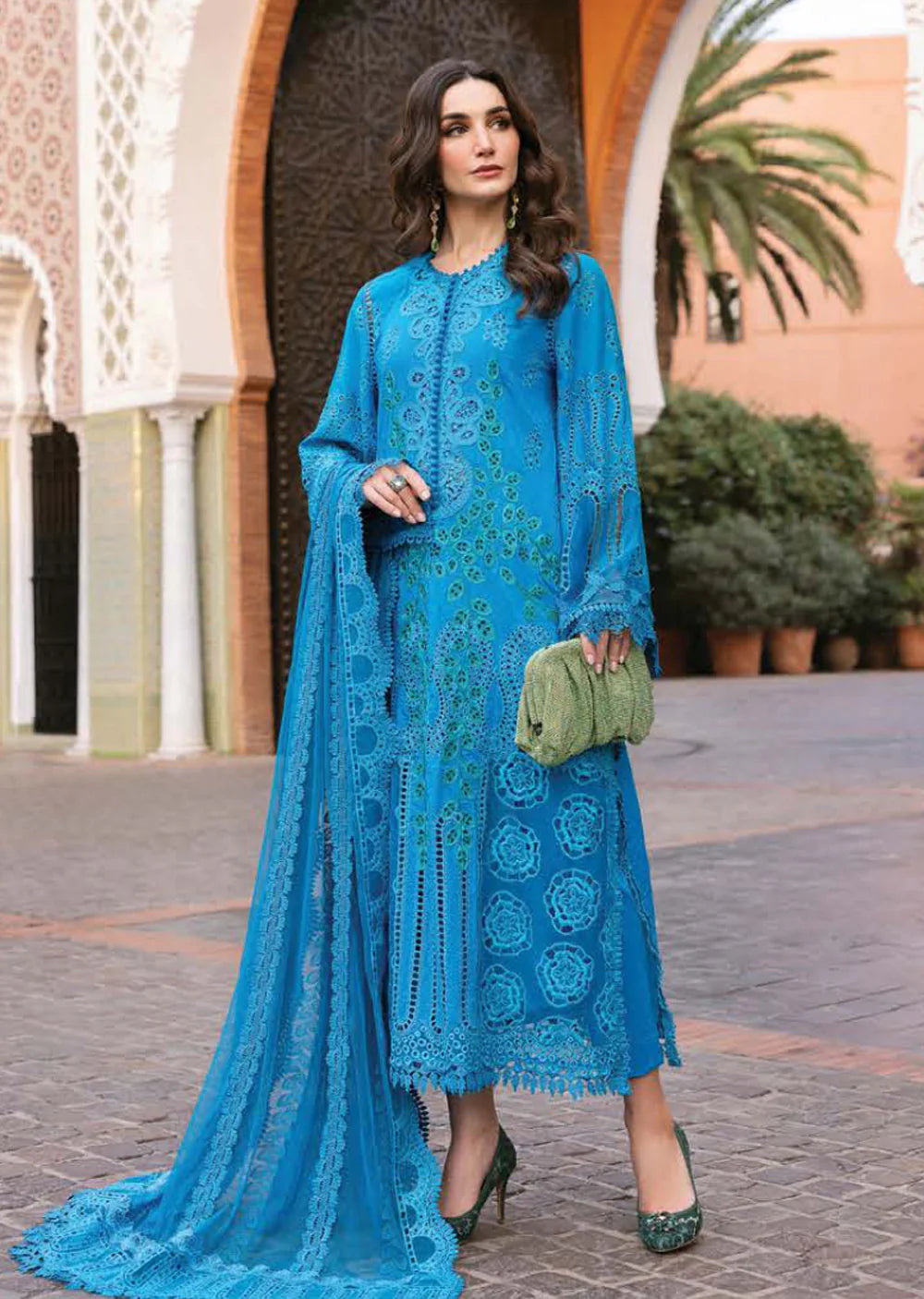 Maria B Inspired - Luxury Lawn 25 -