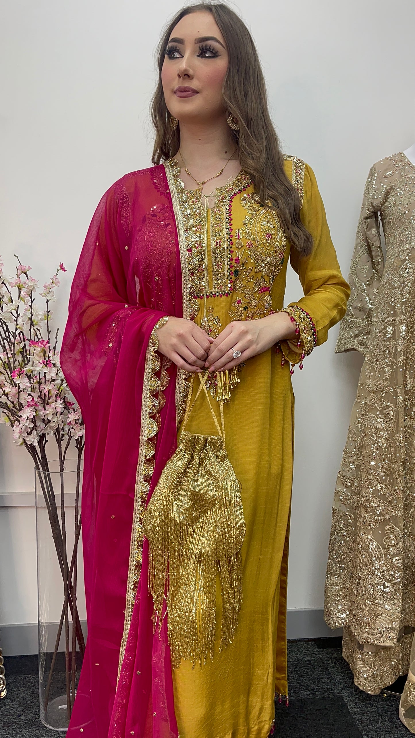 Gold Potli Bag
