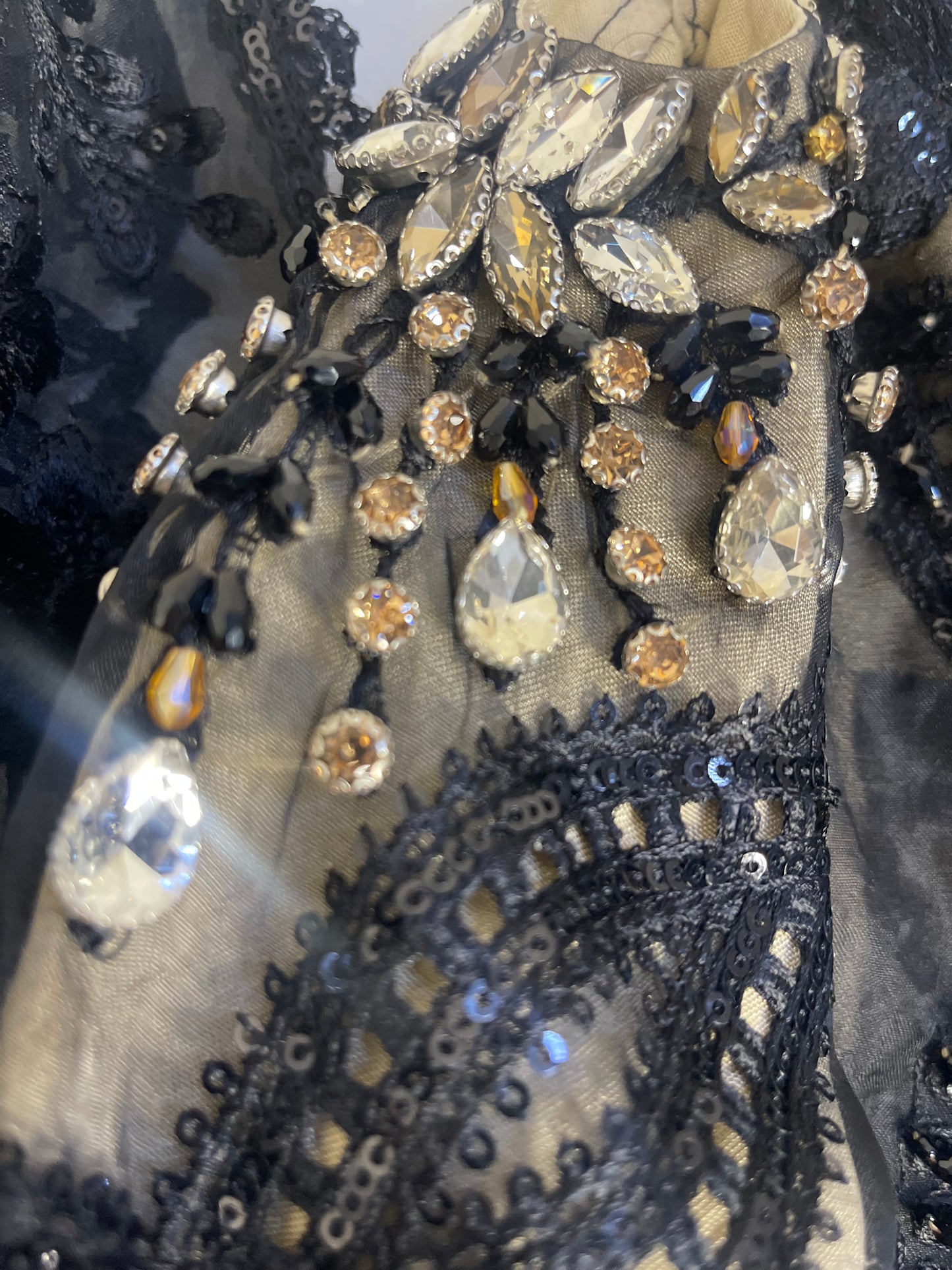Nagin - Maria B Inspired Embroidered - Black -