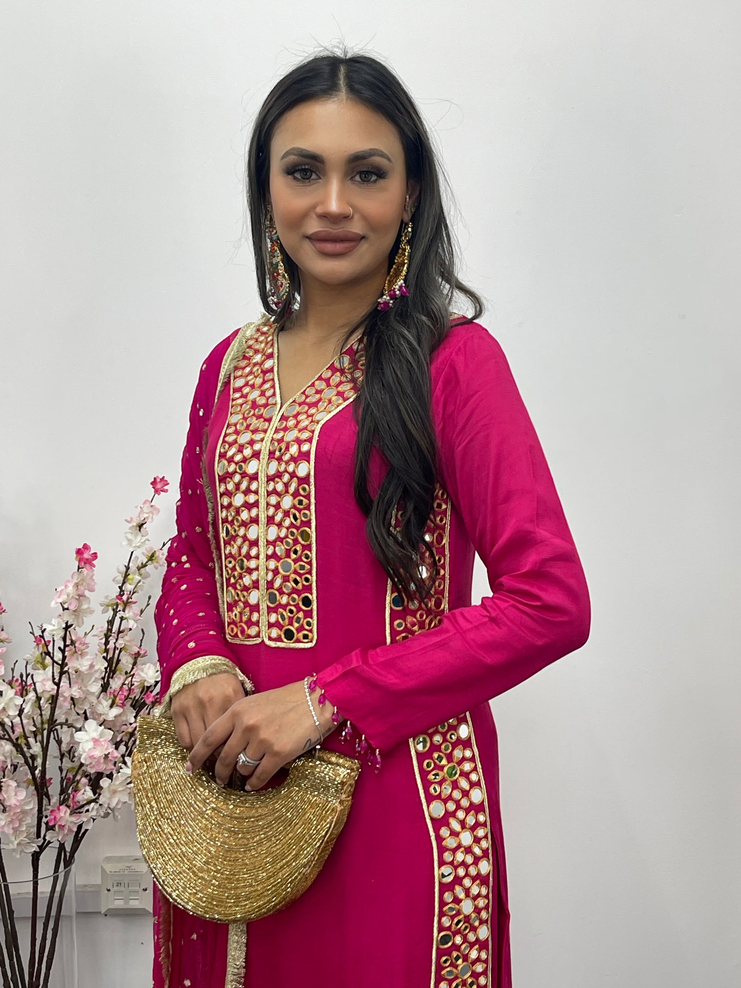 Jhilmil - Mirror Hot Pink