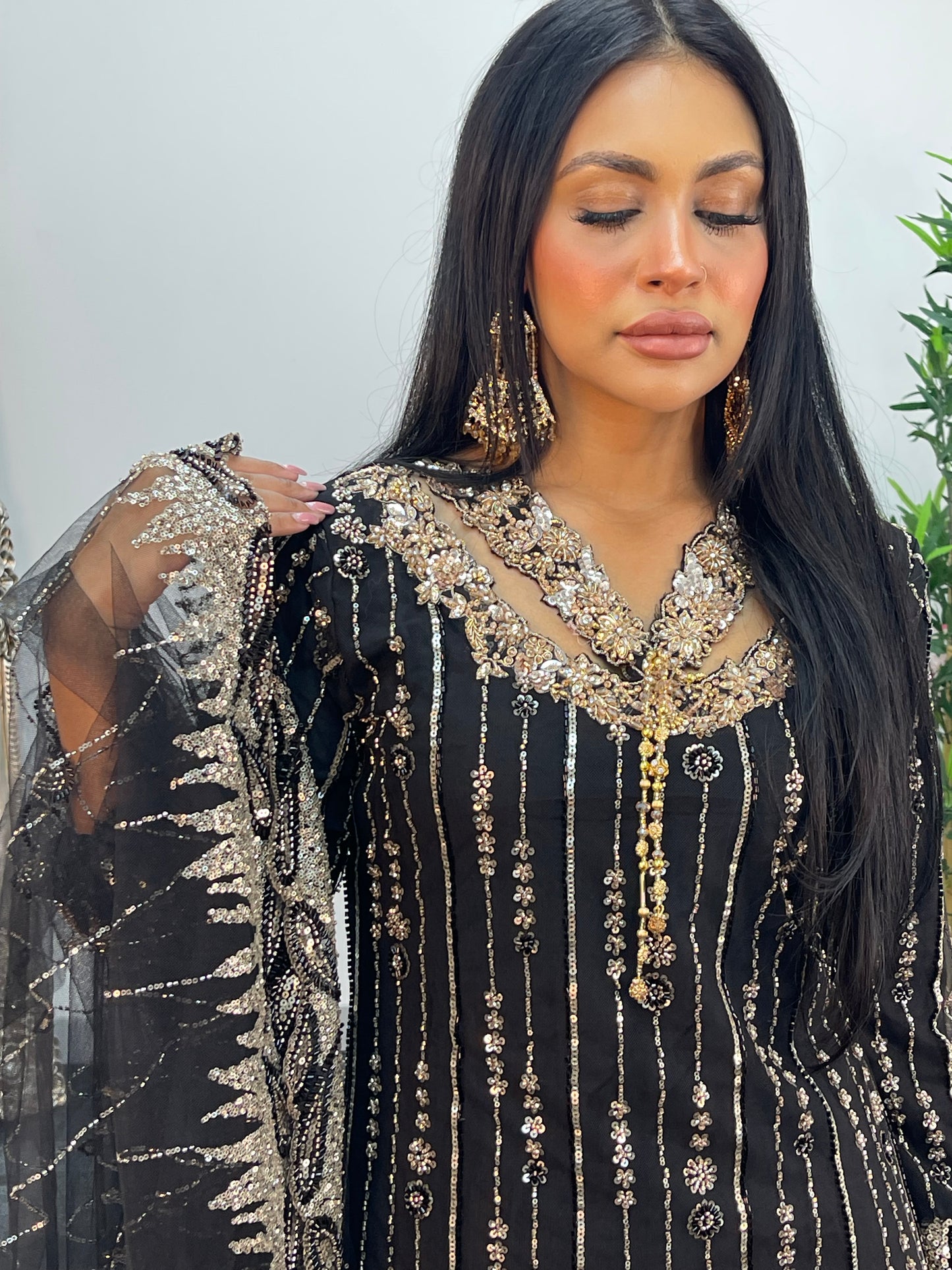 Payal - Cutdana Net - Black - A