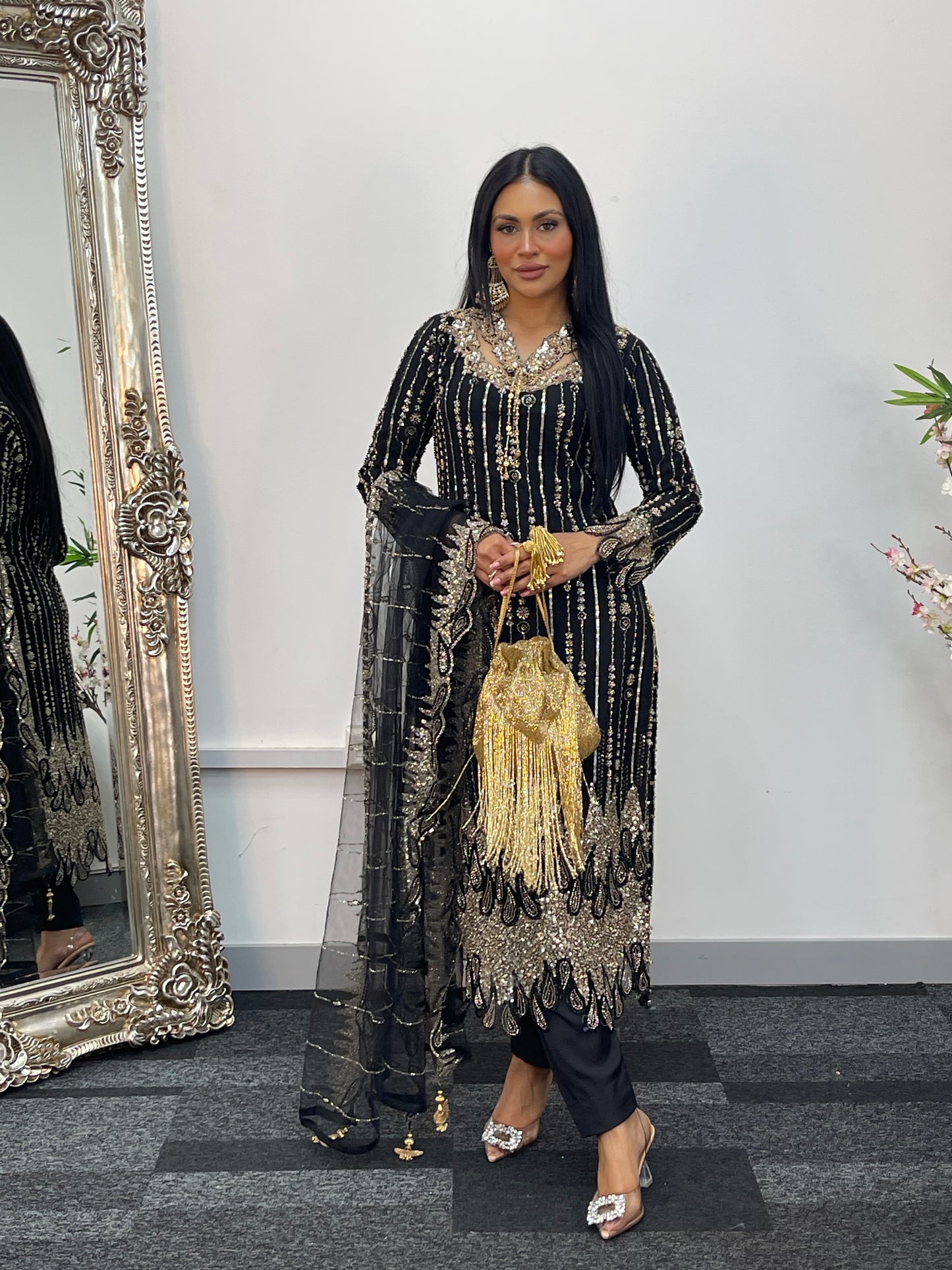 Payal - Cutdana Net - Black - A