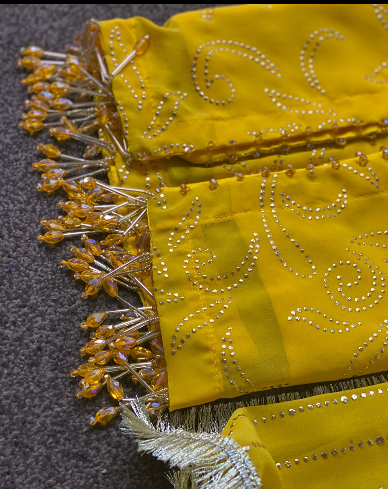 Laddu Mukesh - Yellow Outfit