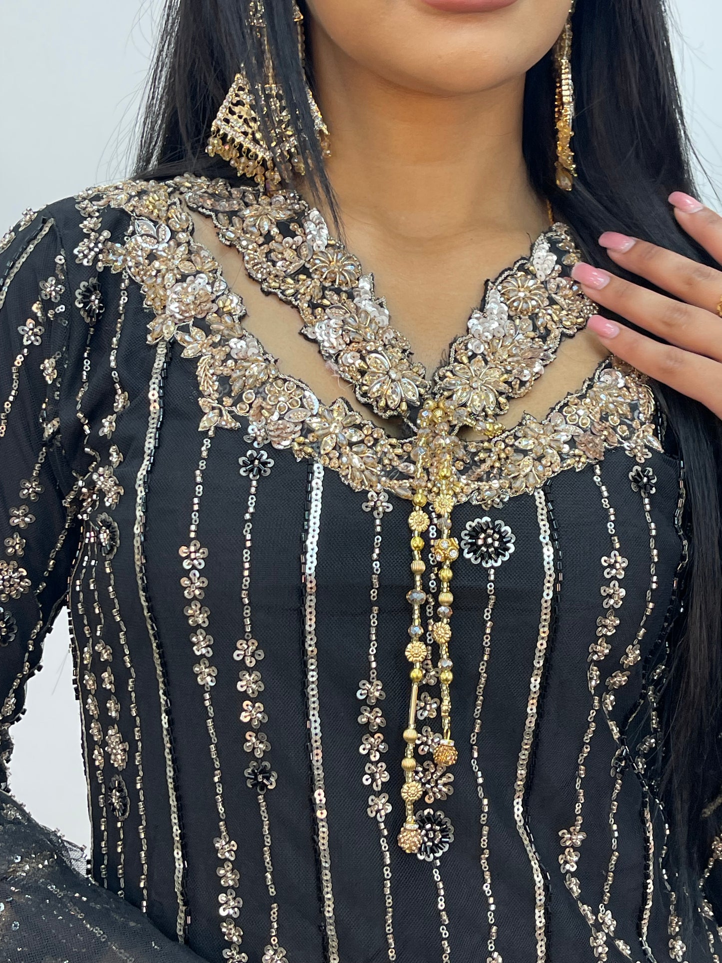 Payal - Cutdana Net - Black - A