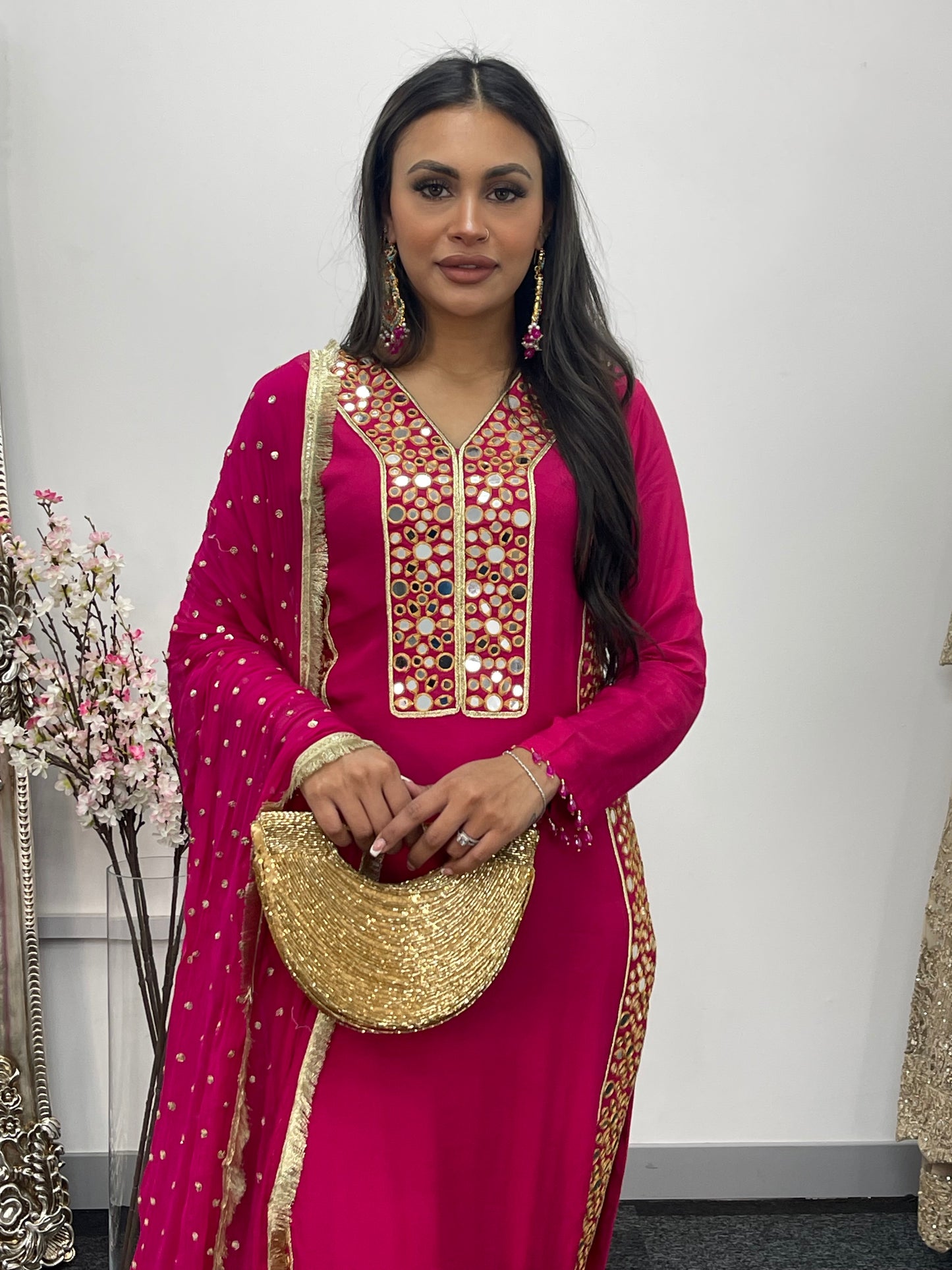 Jhilmil - Mirror Hot Pink