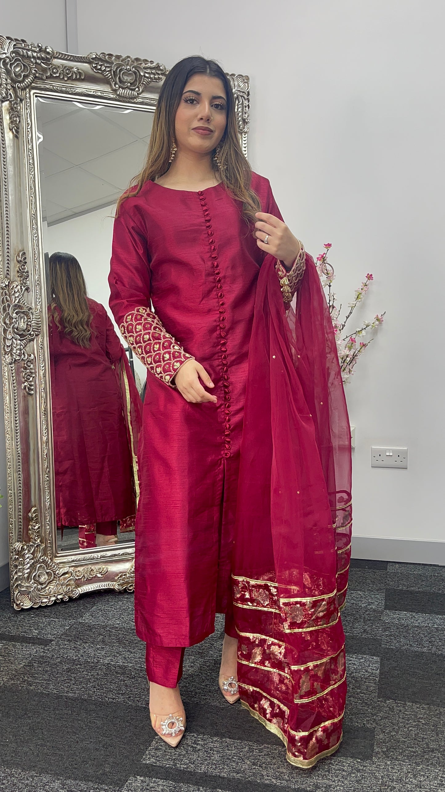 Laal Jora - Red Outfit - S