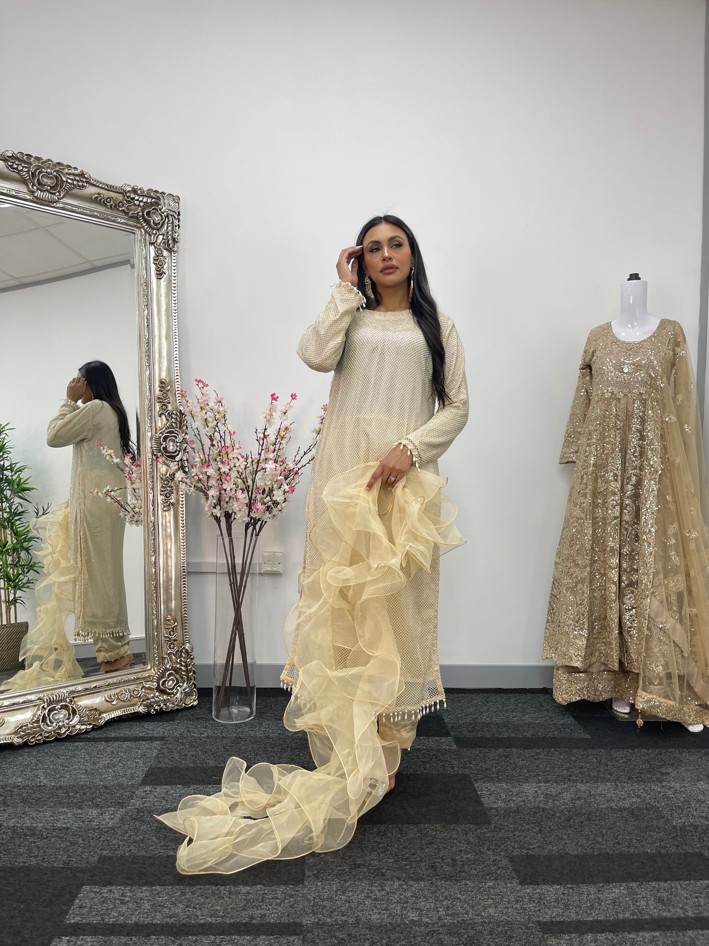 Fish Net - Ivory - Off White -