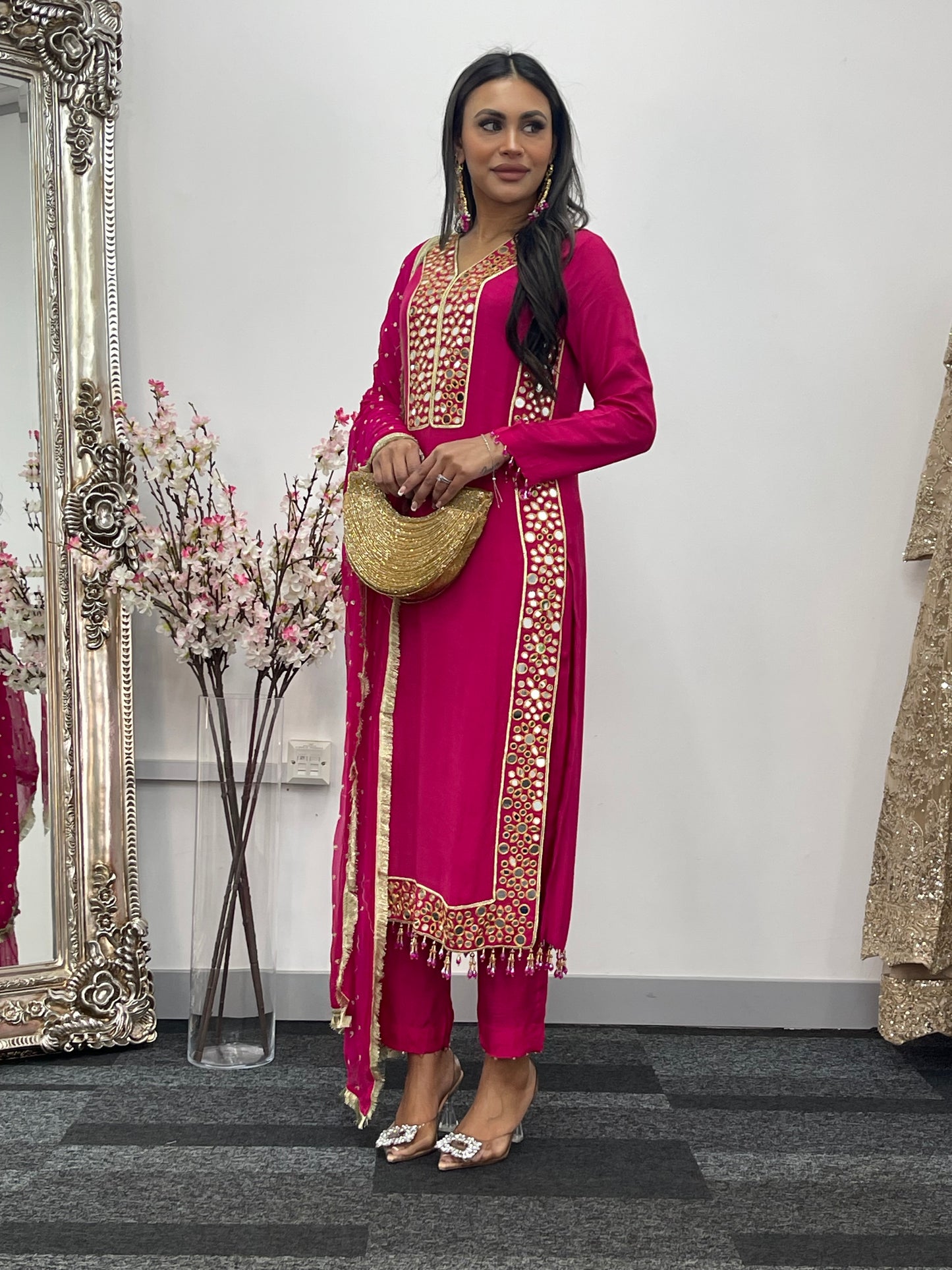 Jhilmil - Mirror Hot Pink