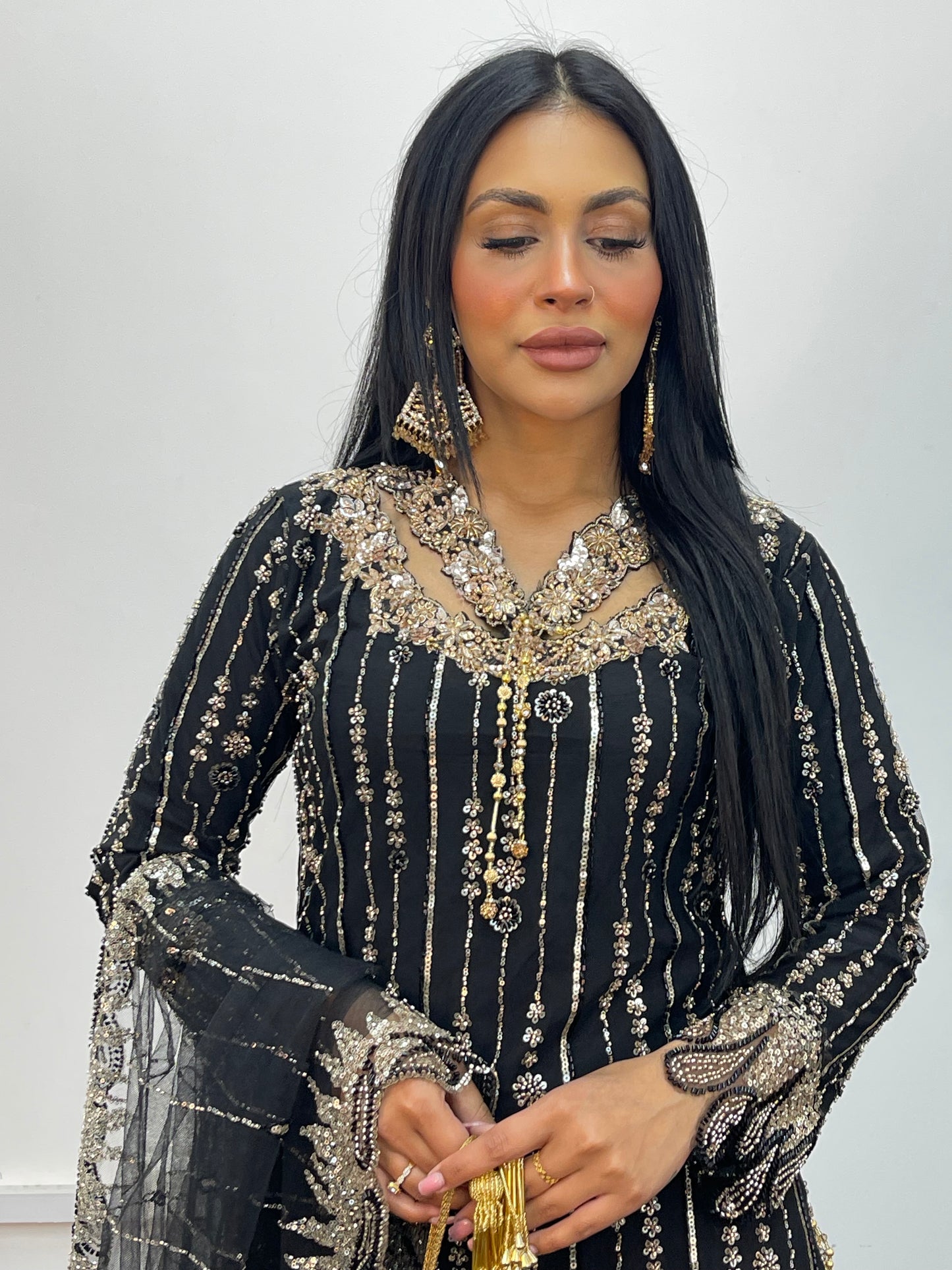 Payal - Cutdana Net - Black - A