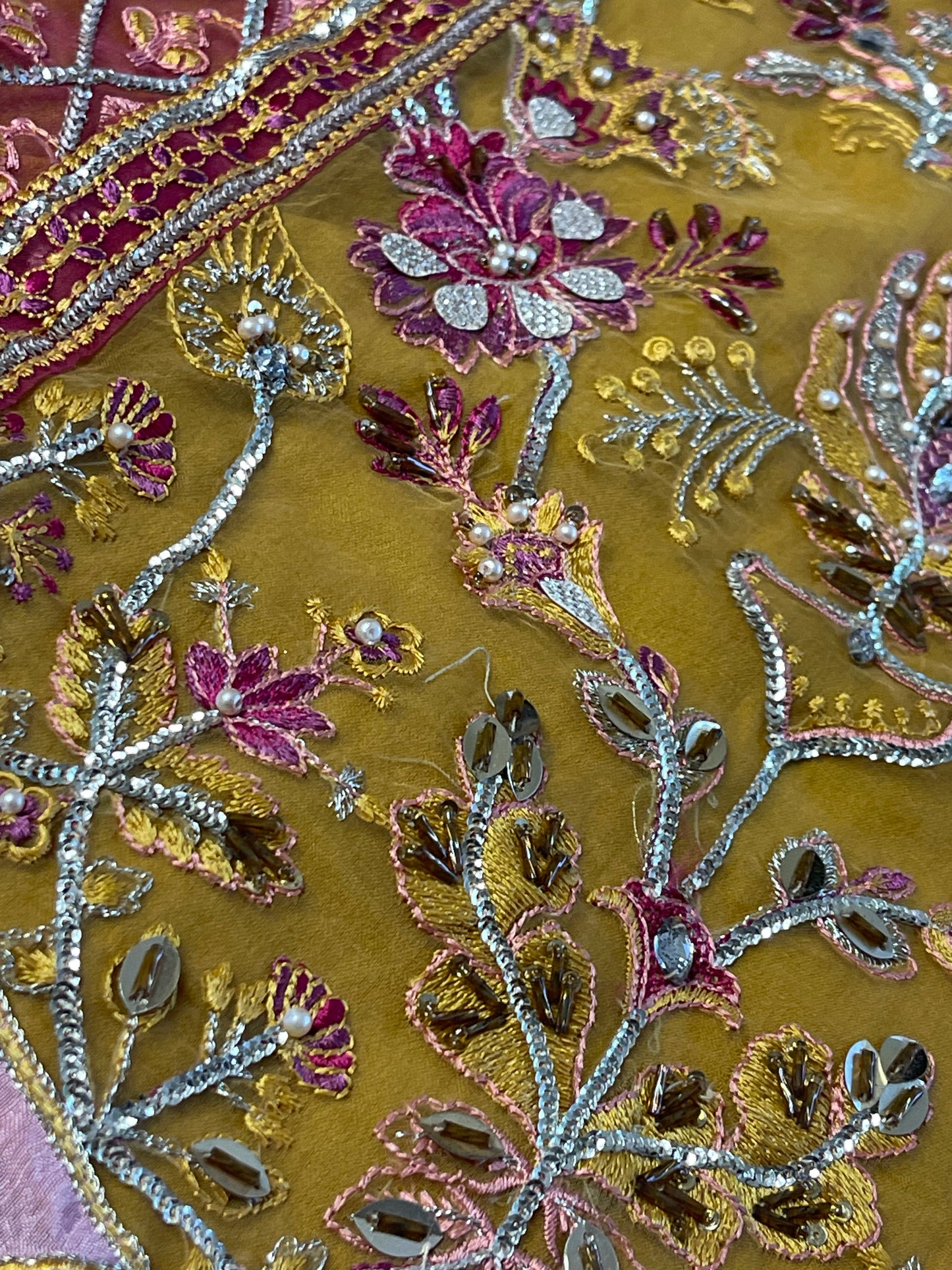 “Masakali” inspired by Gulaal - Mustard Wedding Suit - Yellow Party Wear