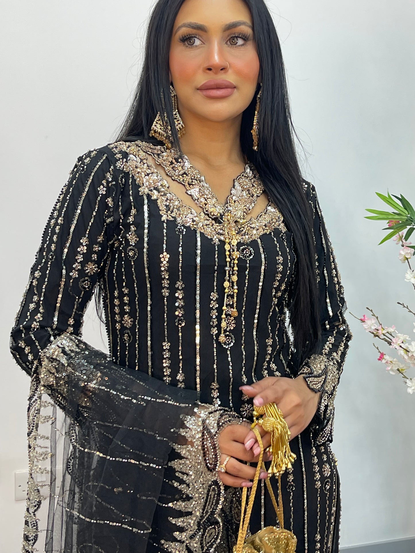Payal - Cutdana Net - Black - A