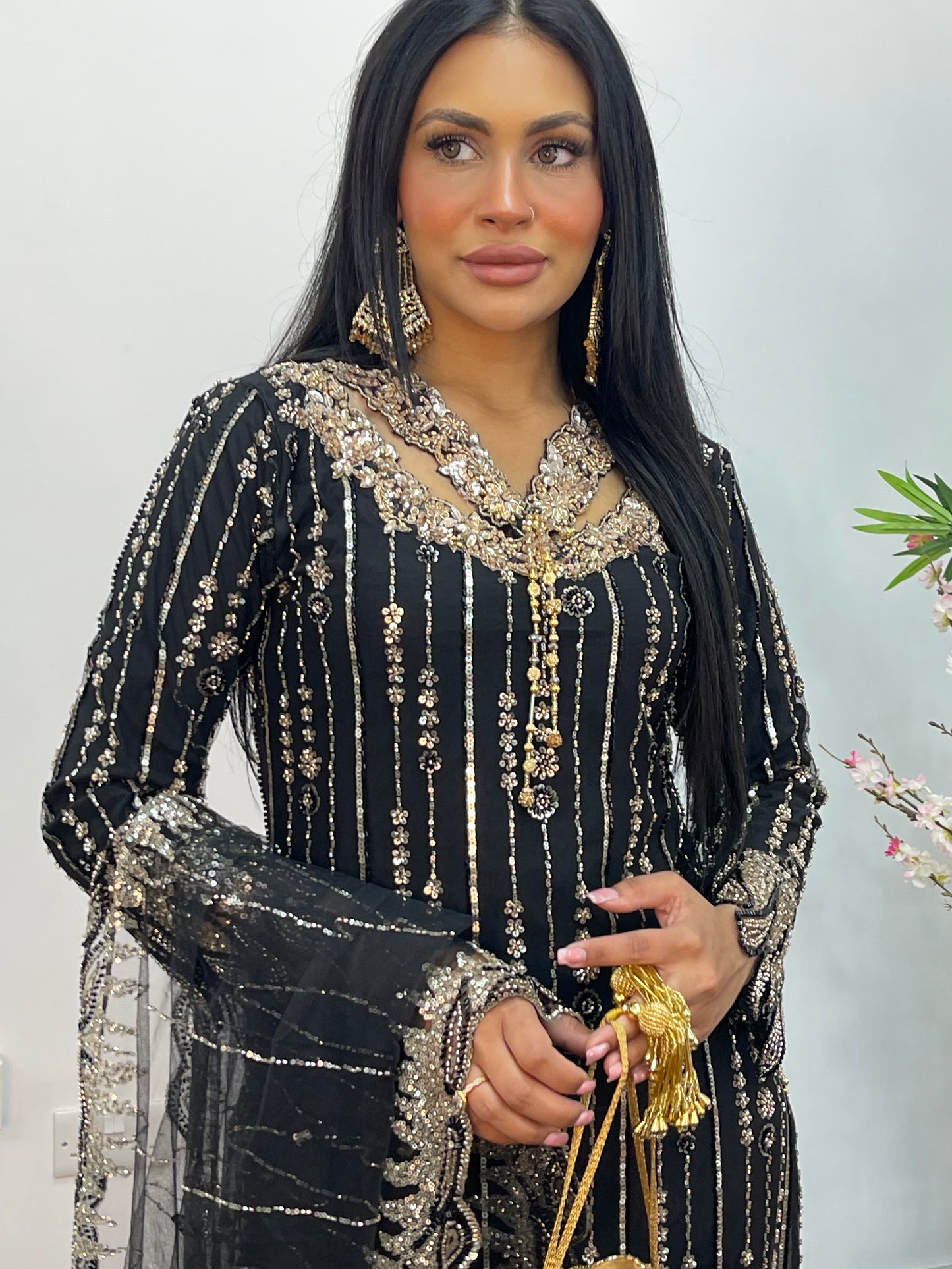Payal - Cutdana Net - Black - A