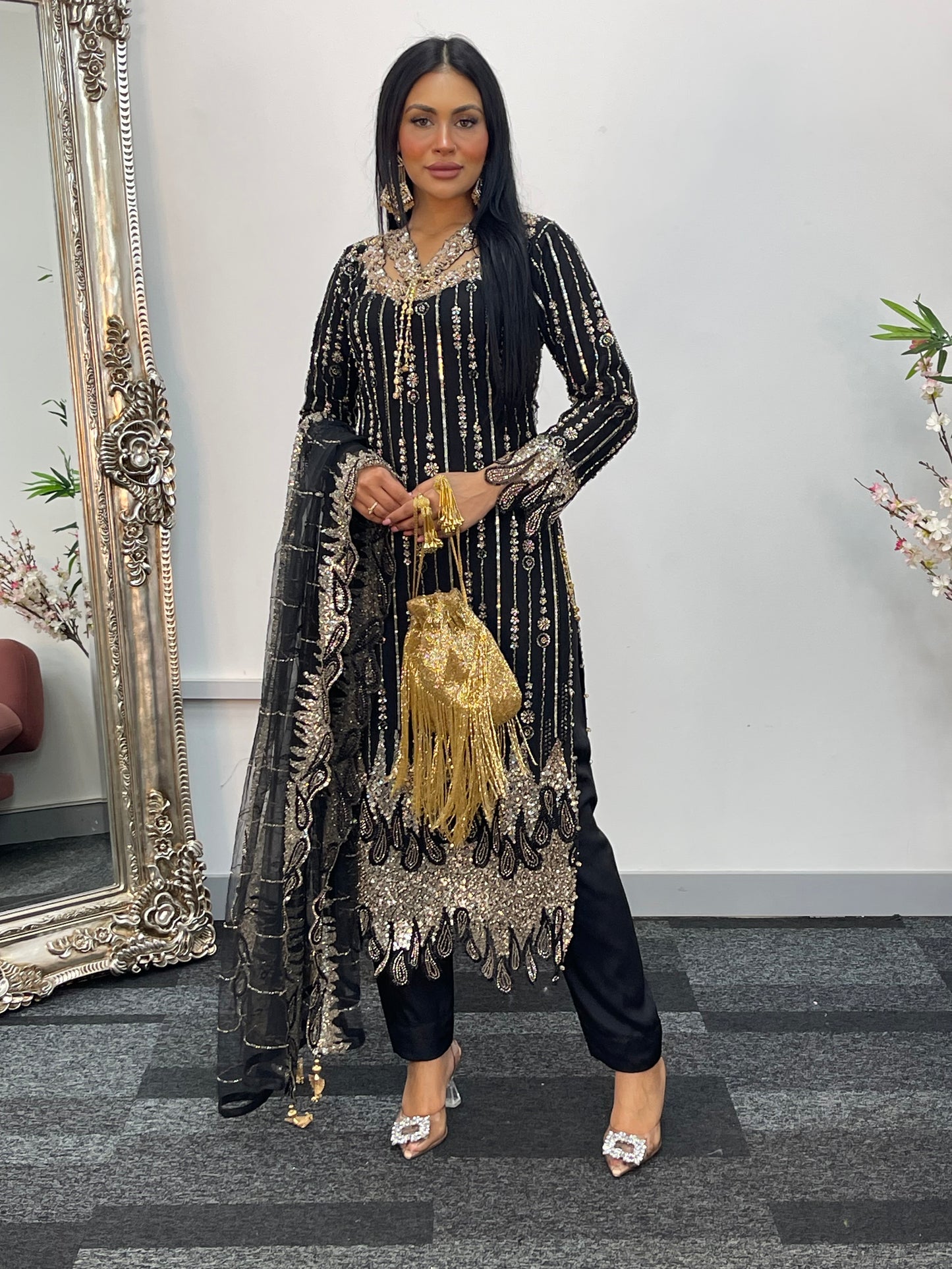 Payal - Cutdana Net - Black - A