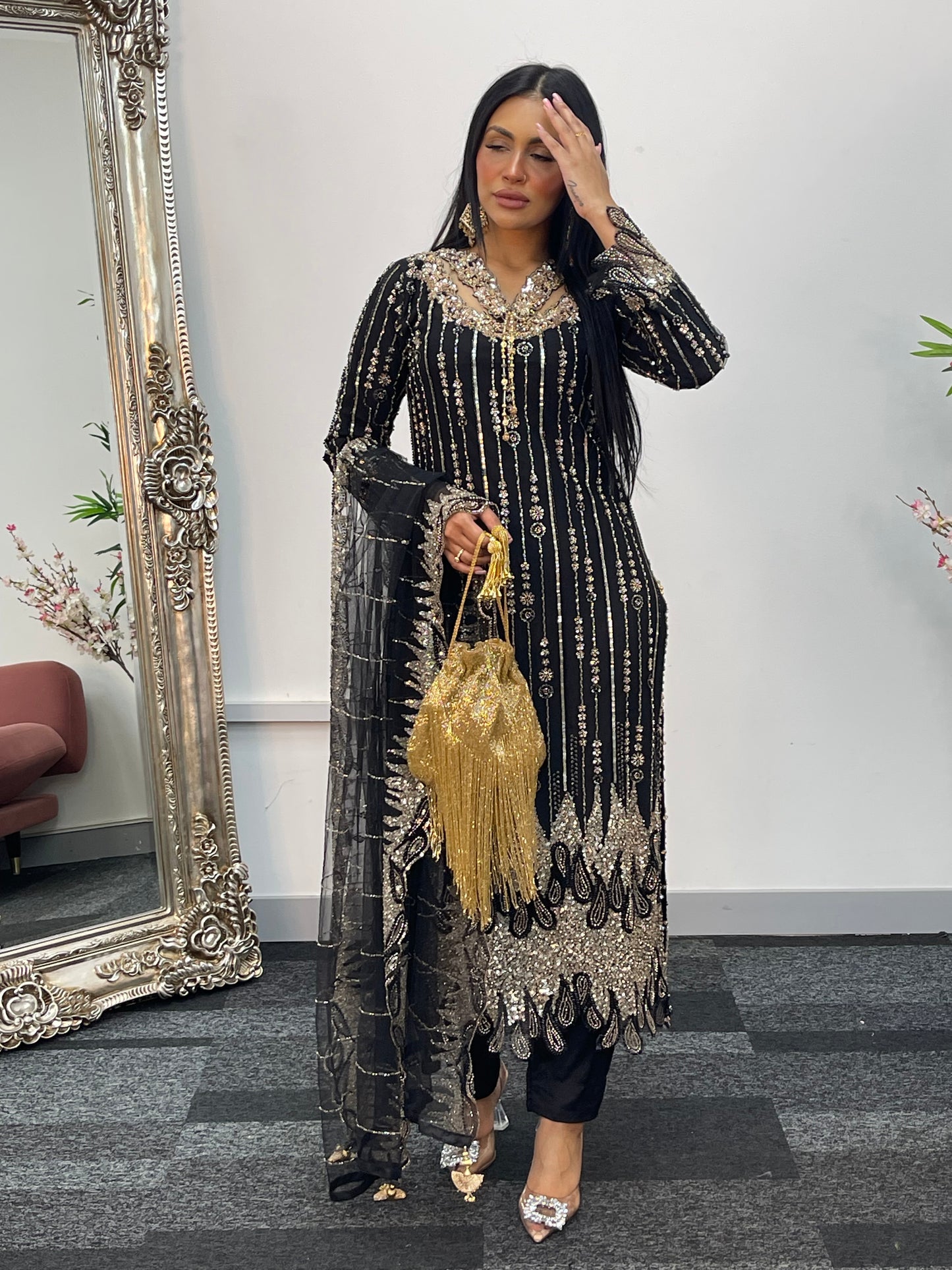 Payal - Cutdana Net - Black - A