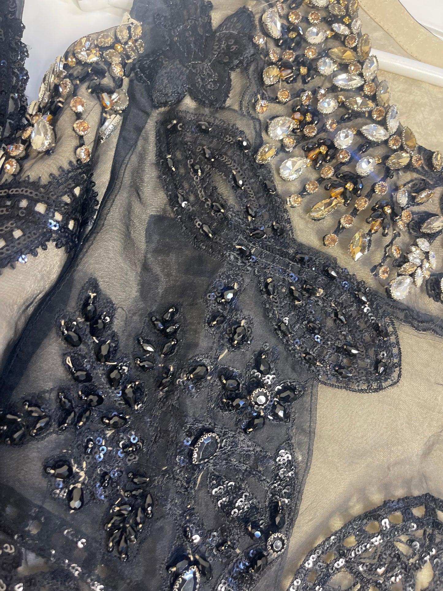 Nagin - Maria B Inspired Embroidered - Black -