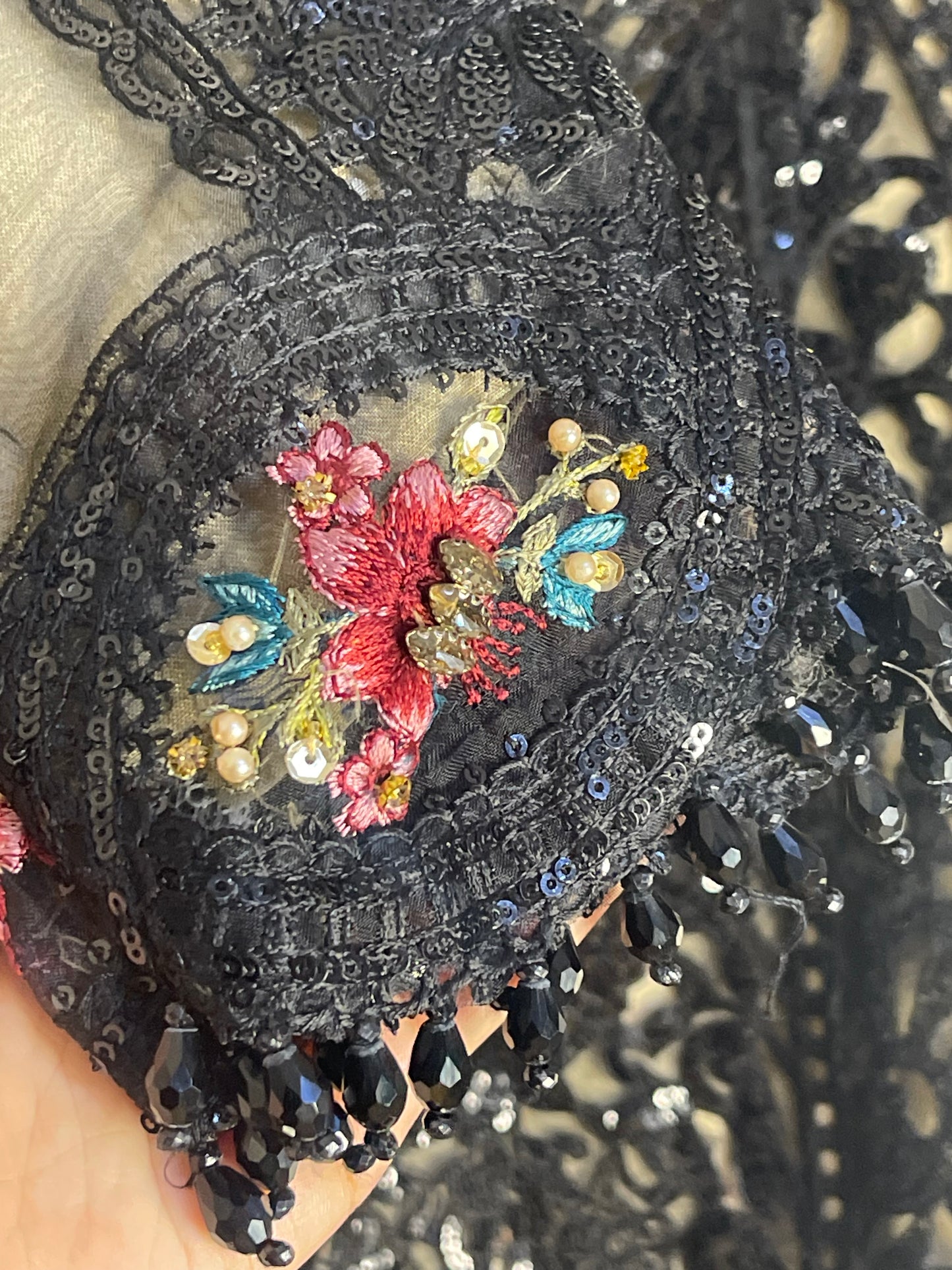 Nagin - Maria B Inspired Embroidered - Black -