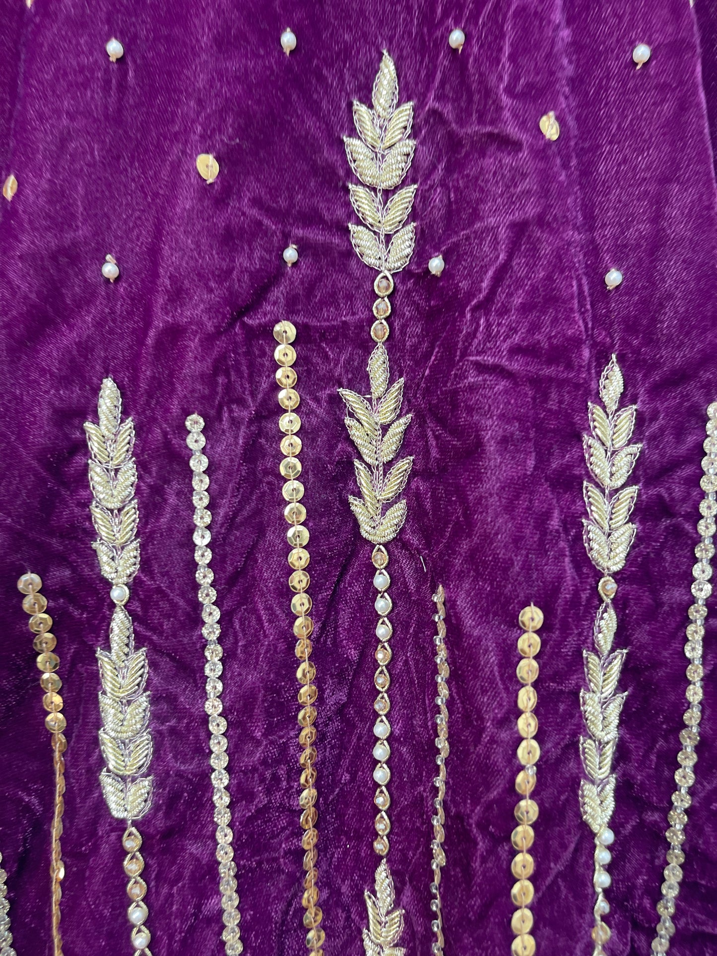 Fruity Plum - Velvet Pret - with crushed sharara