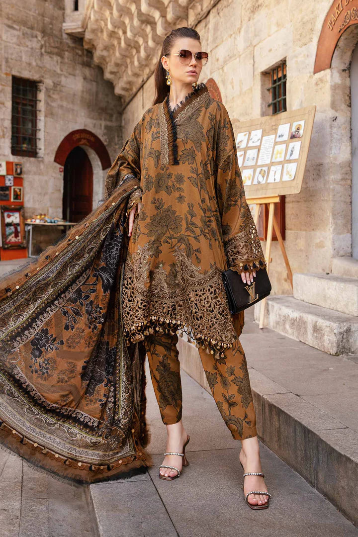 Maria B Inspired - brown - Cambric