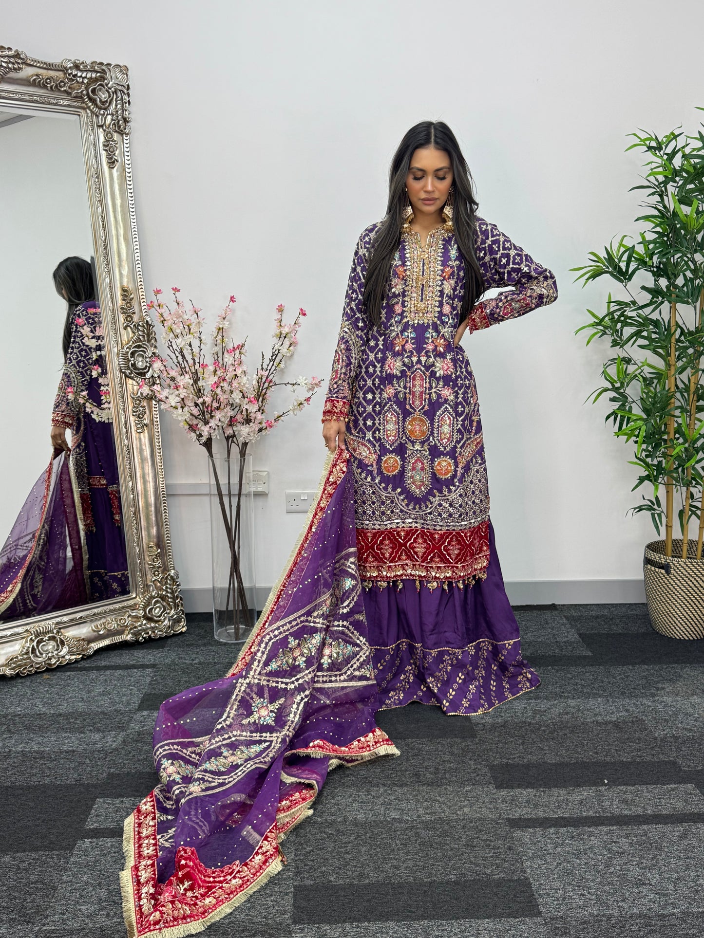 Shagun - Maria B Inspired - Purple - G