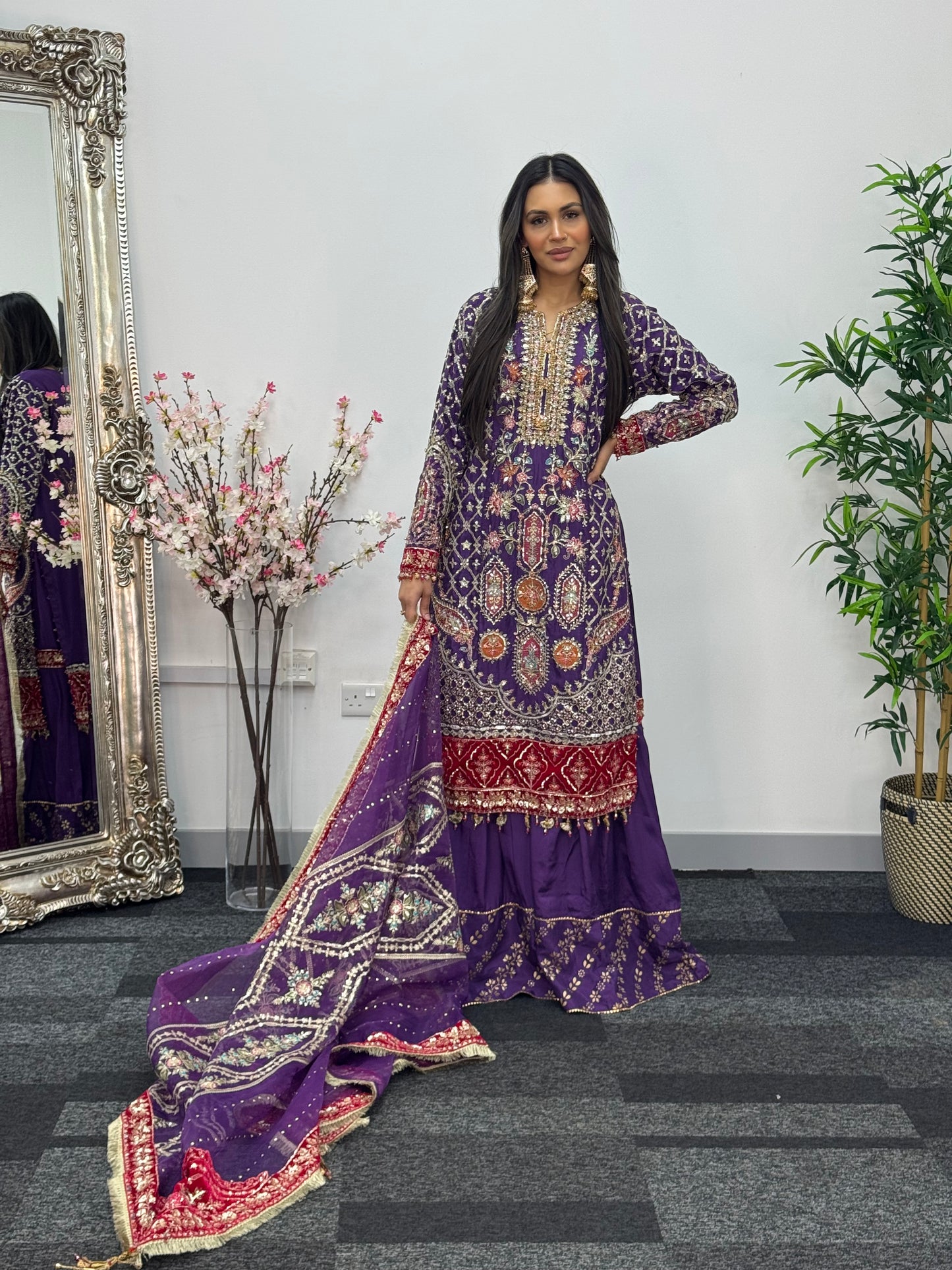 Shagun - Maria B Inspired - Purple - G