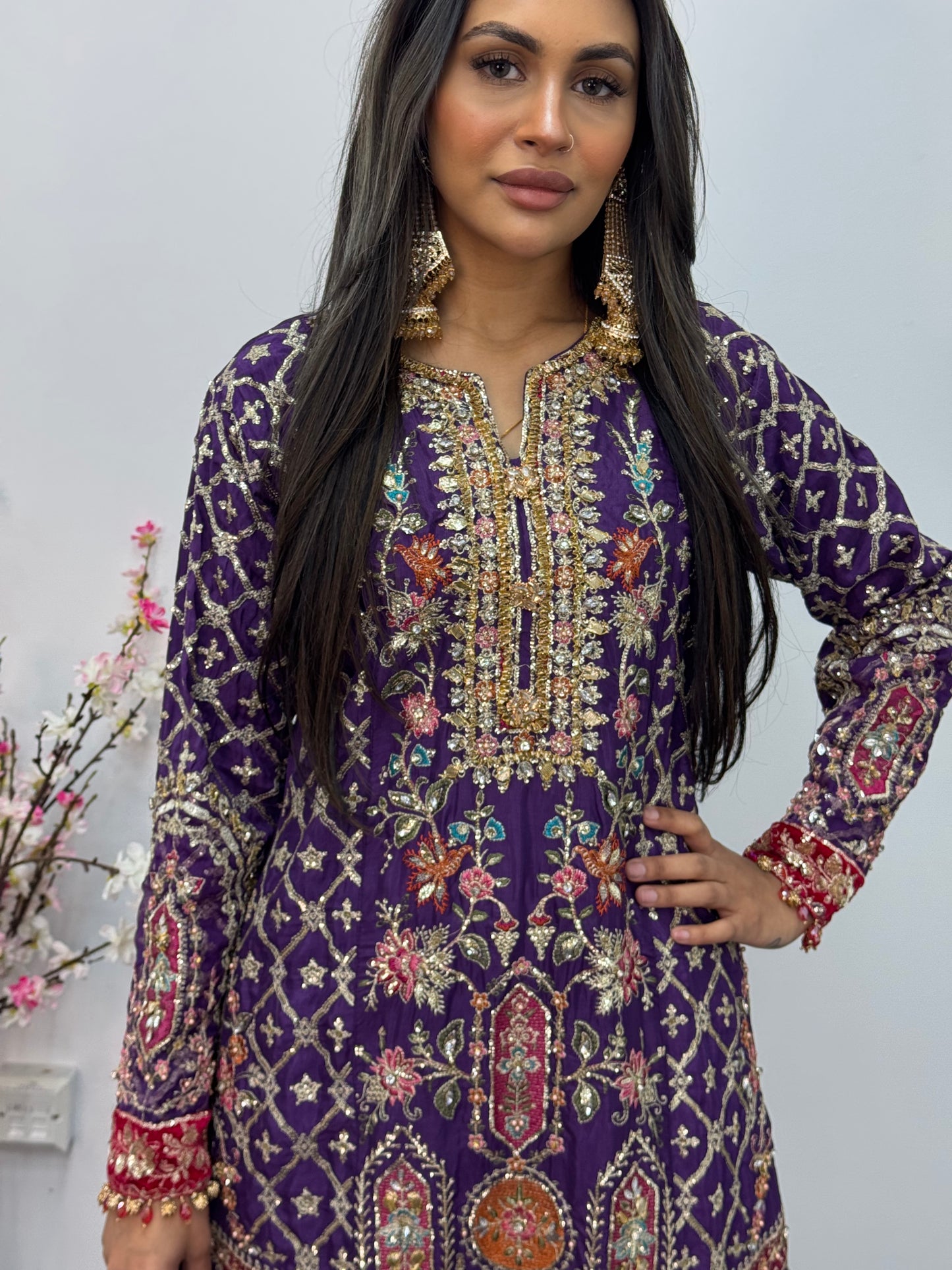 Shagun - Maria B Inspired - Purple - G