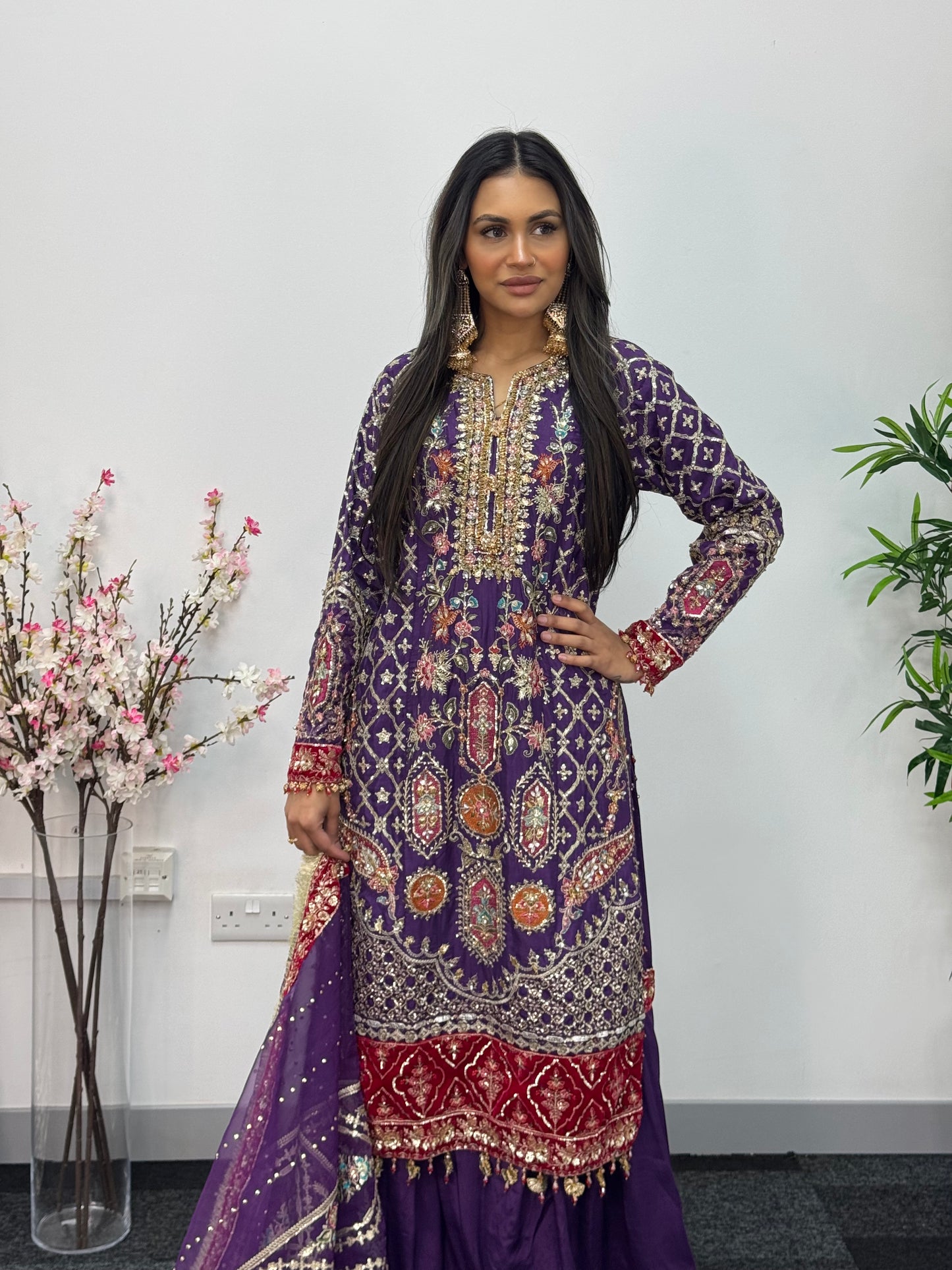 Shagun - Maria B Inspired - Purple - G