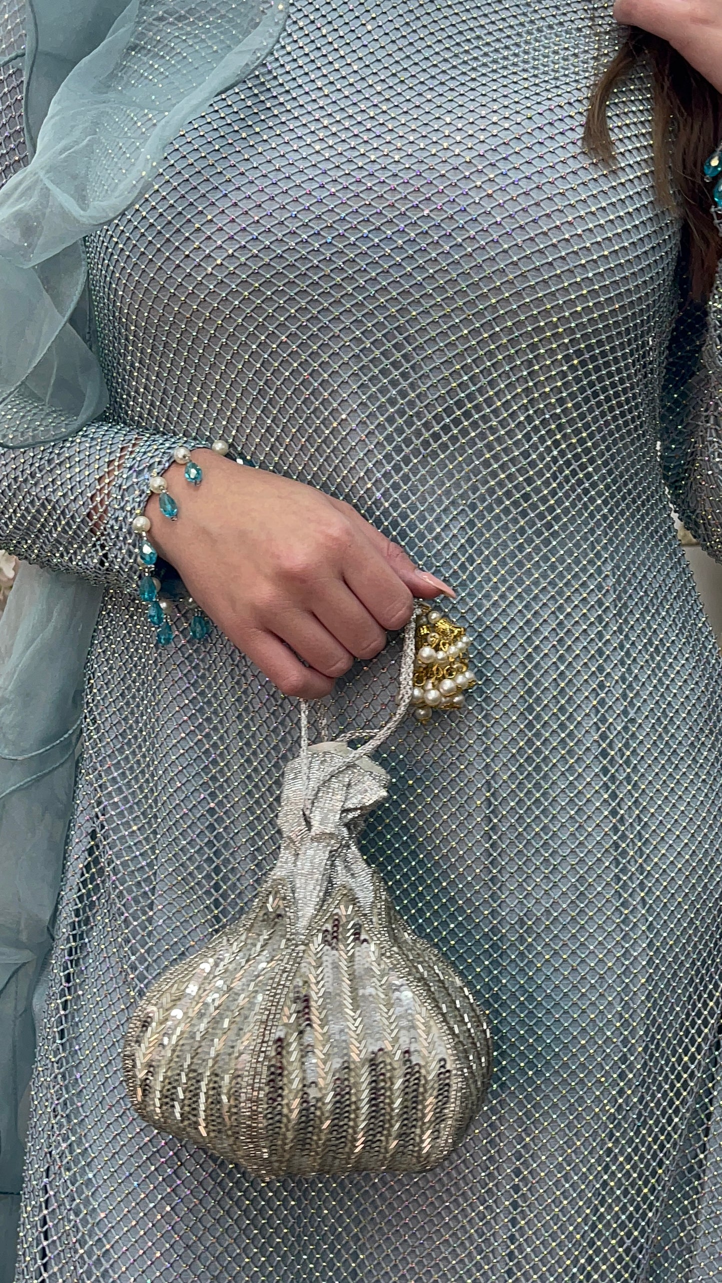 Fish Net - Blue -