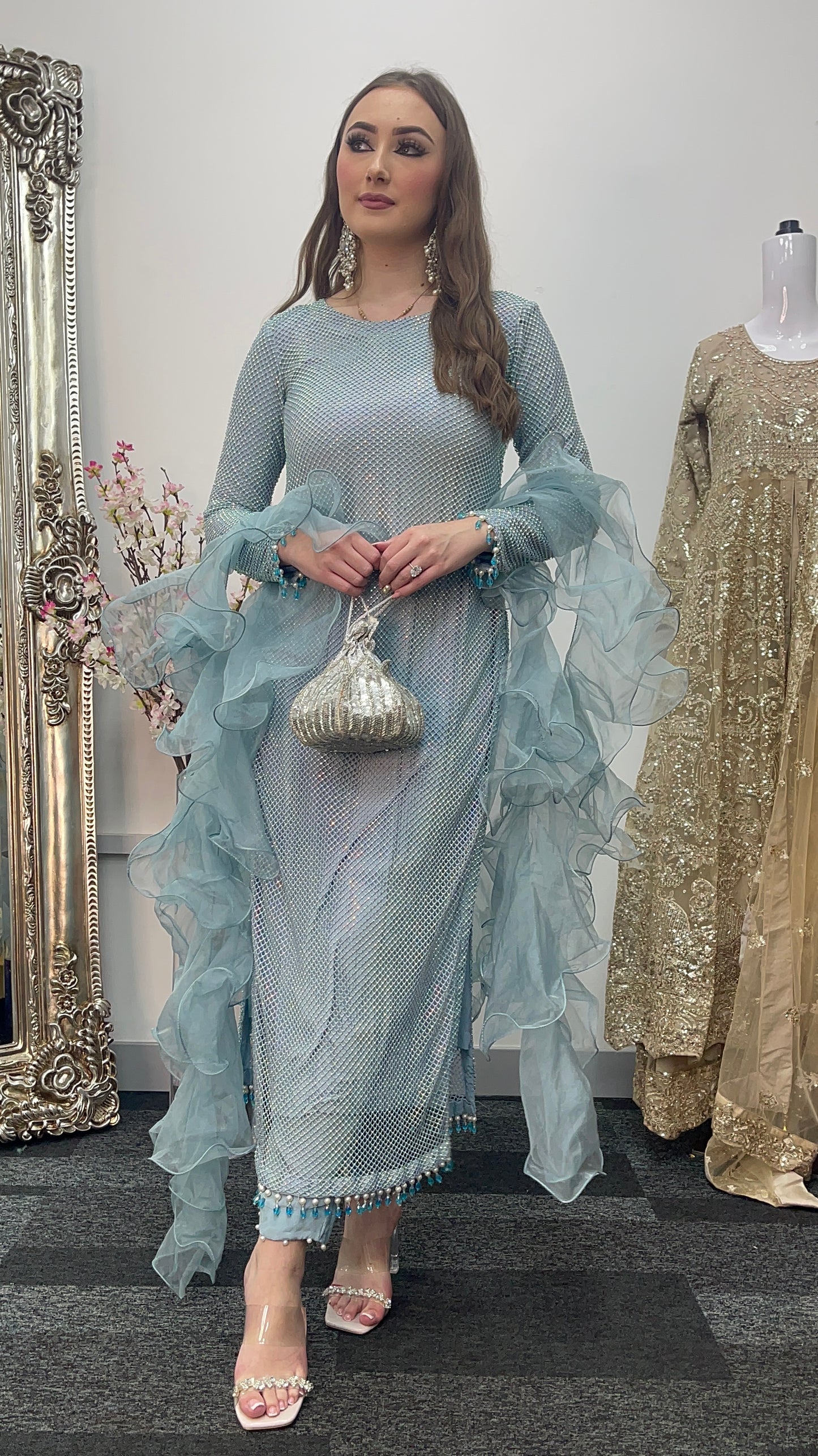 Fish Net - Blue -