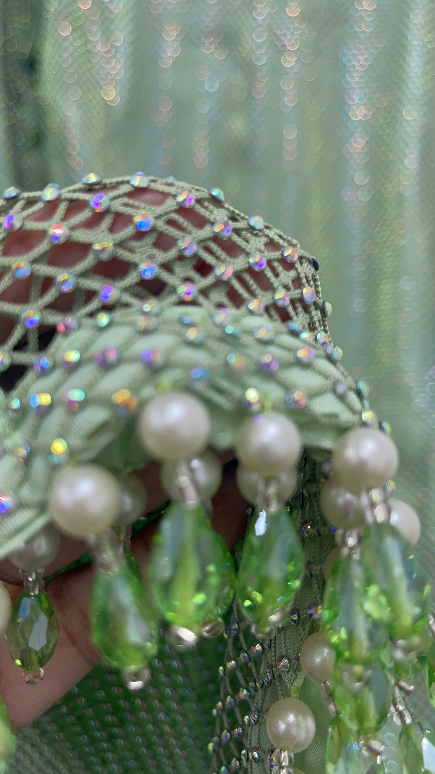 Fish Net - Mint Green -