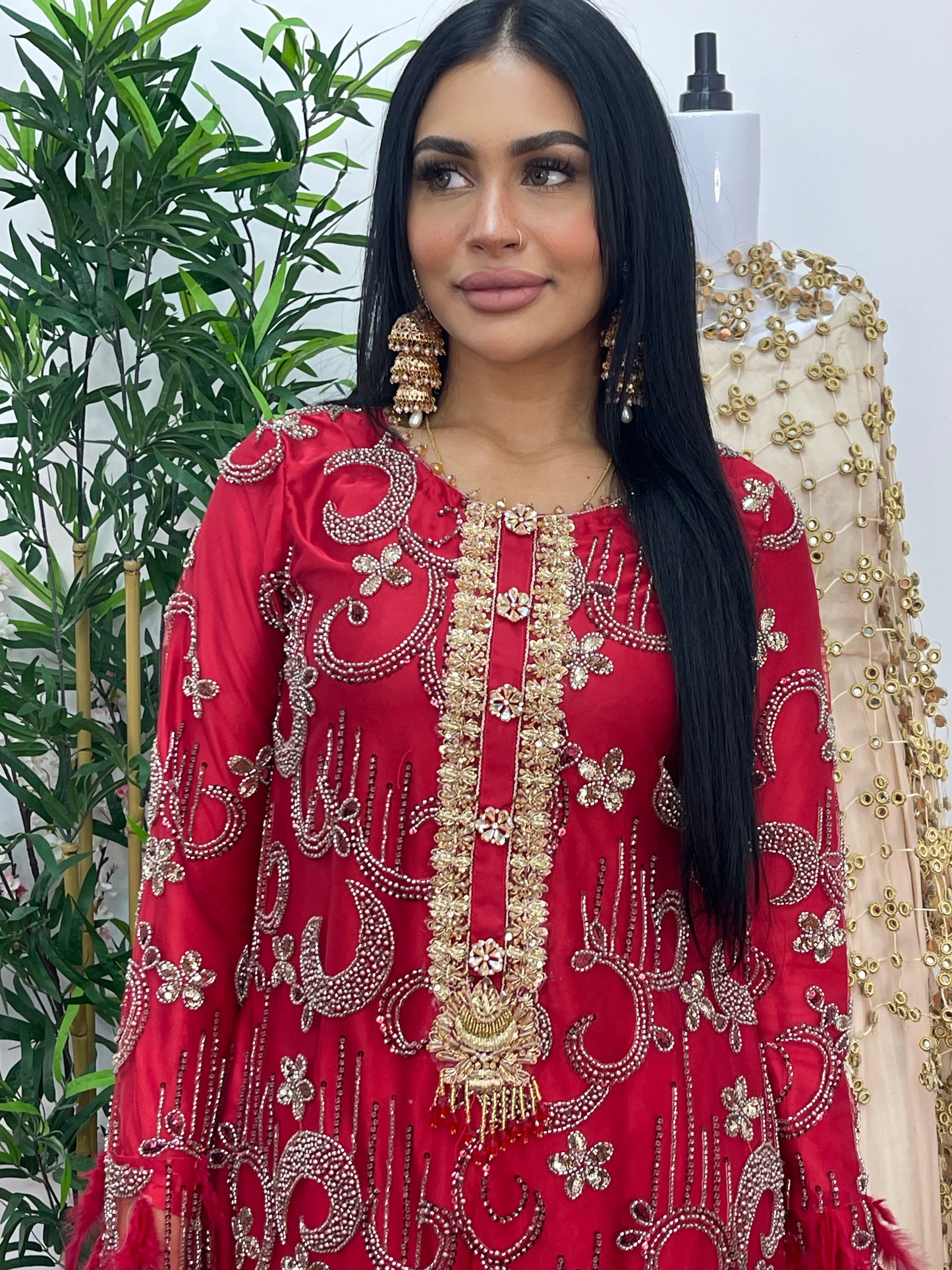 Mala - Cutdana Net - Red -