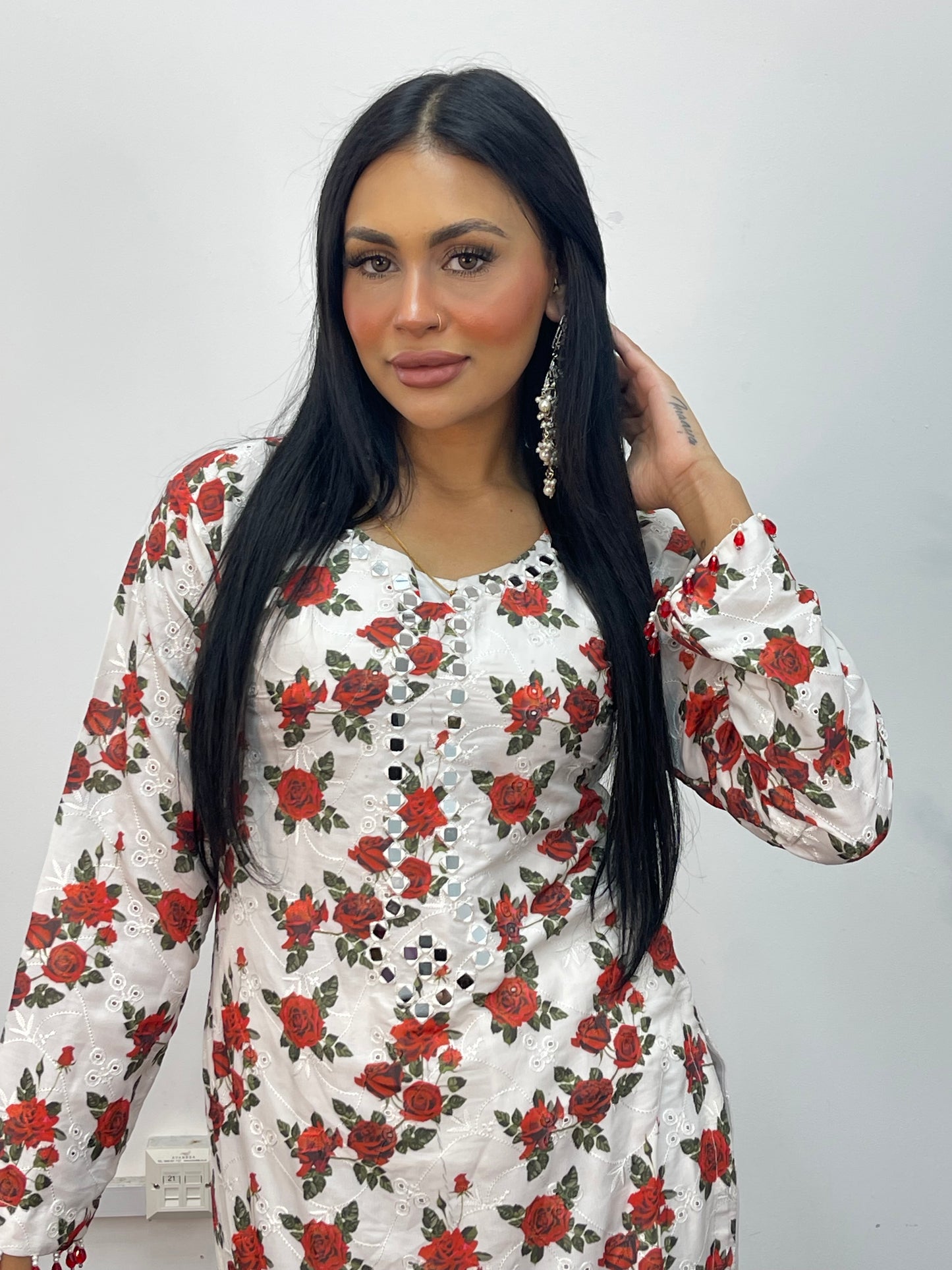 Swiss Lawn - chikankari - T